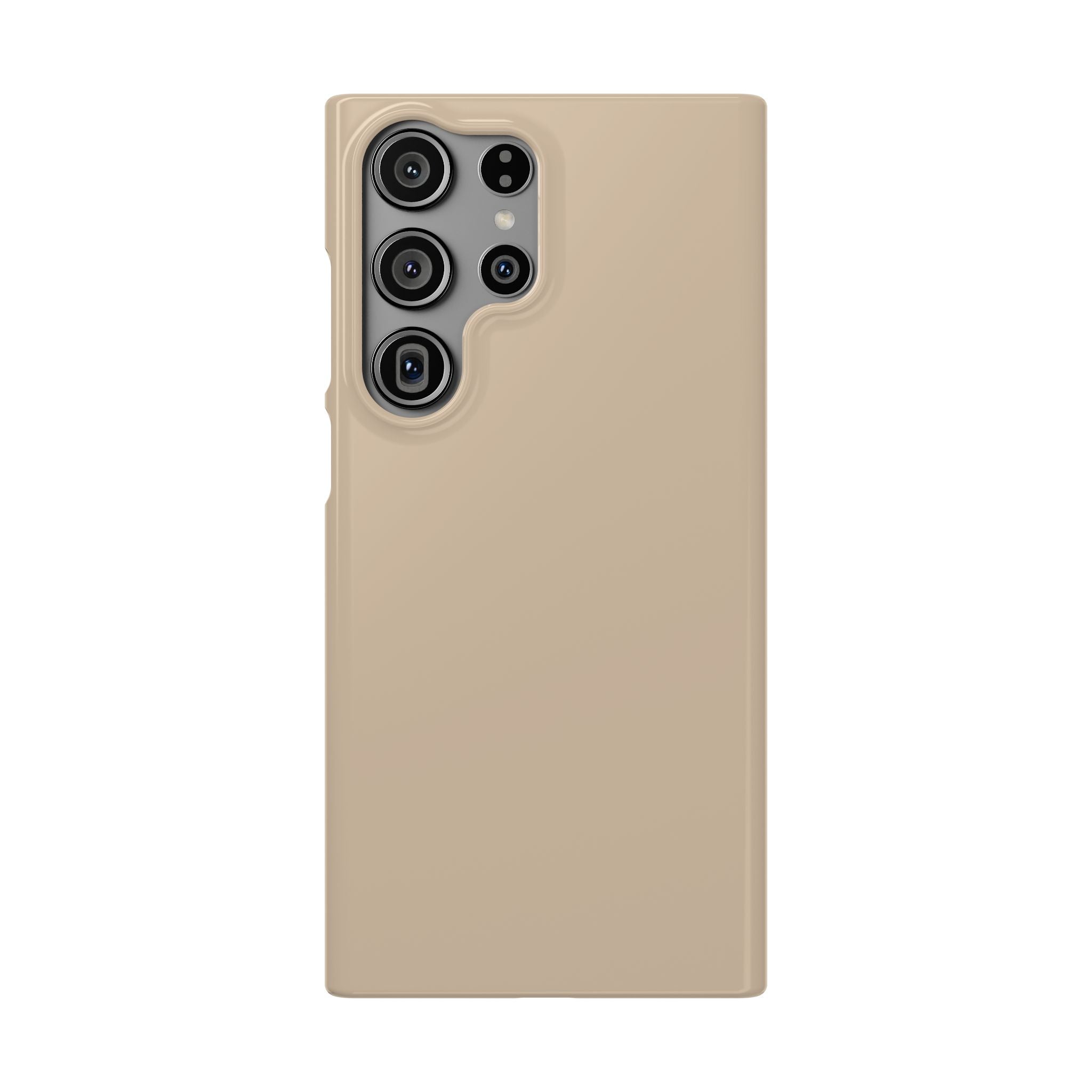 Beige Snap Phone Case