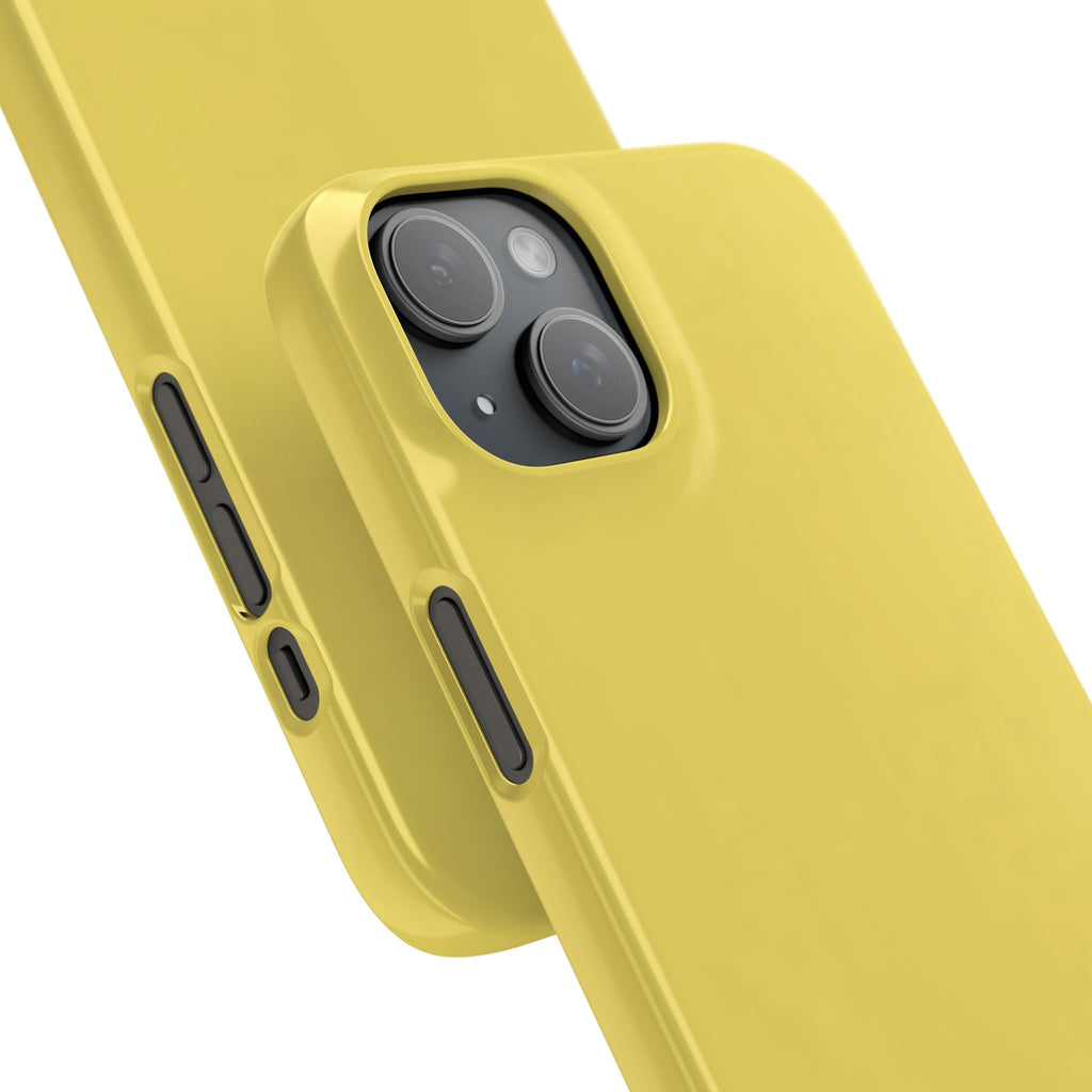Yellow Snap Phone Case