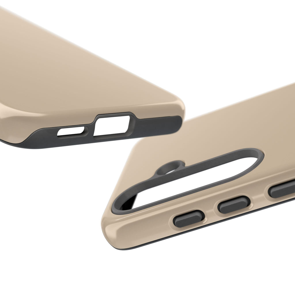 Beige Protective Phone Case