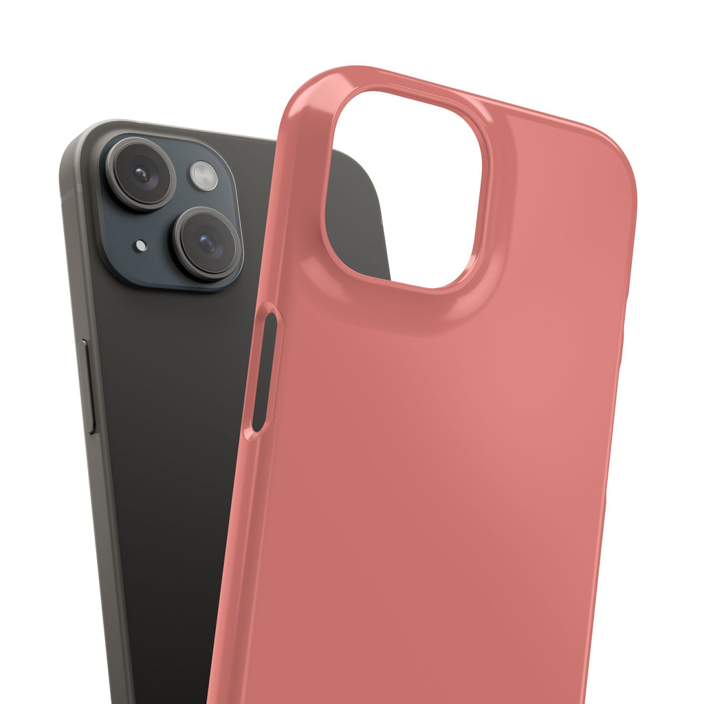 Frosty Pink Snap Phone Case