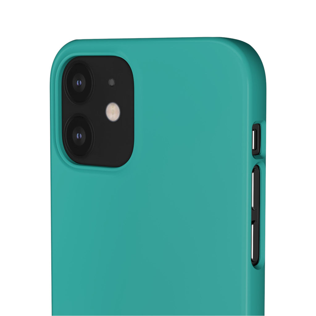 Teal Snap Phone Case