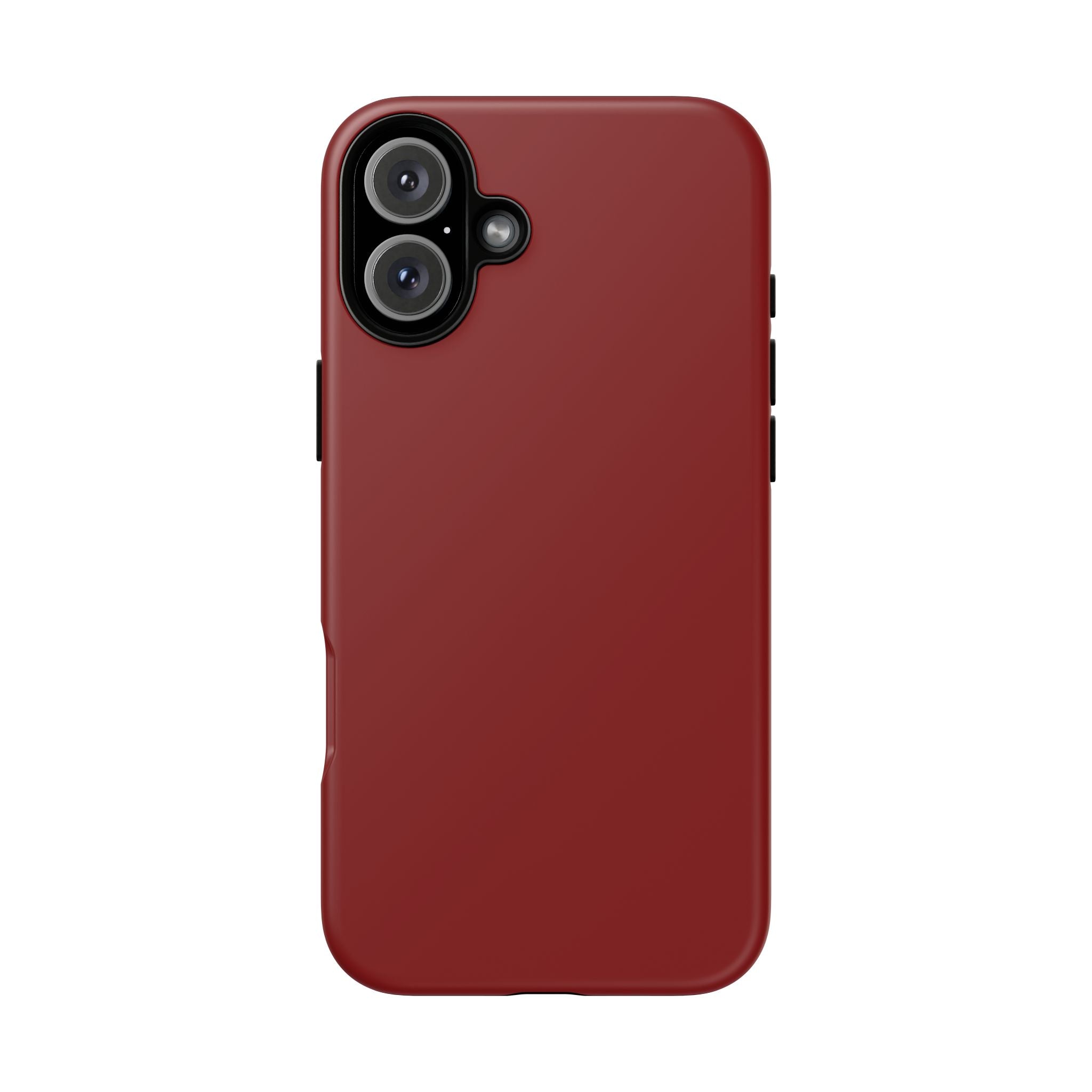 Dark Red Protective Phone Case