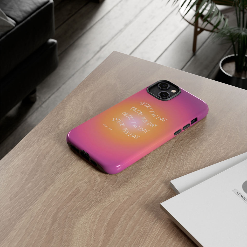 Sunbeam "Seize The Day" Gradient Protective Case