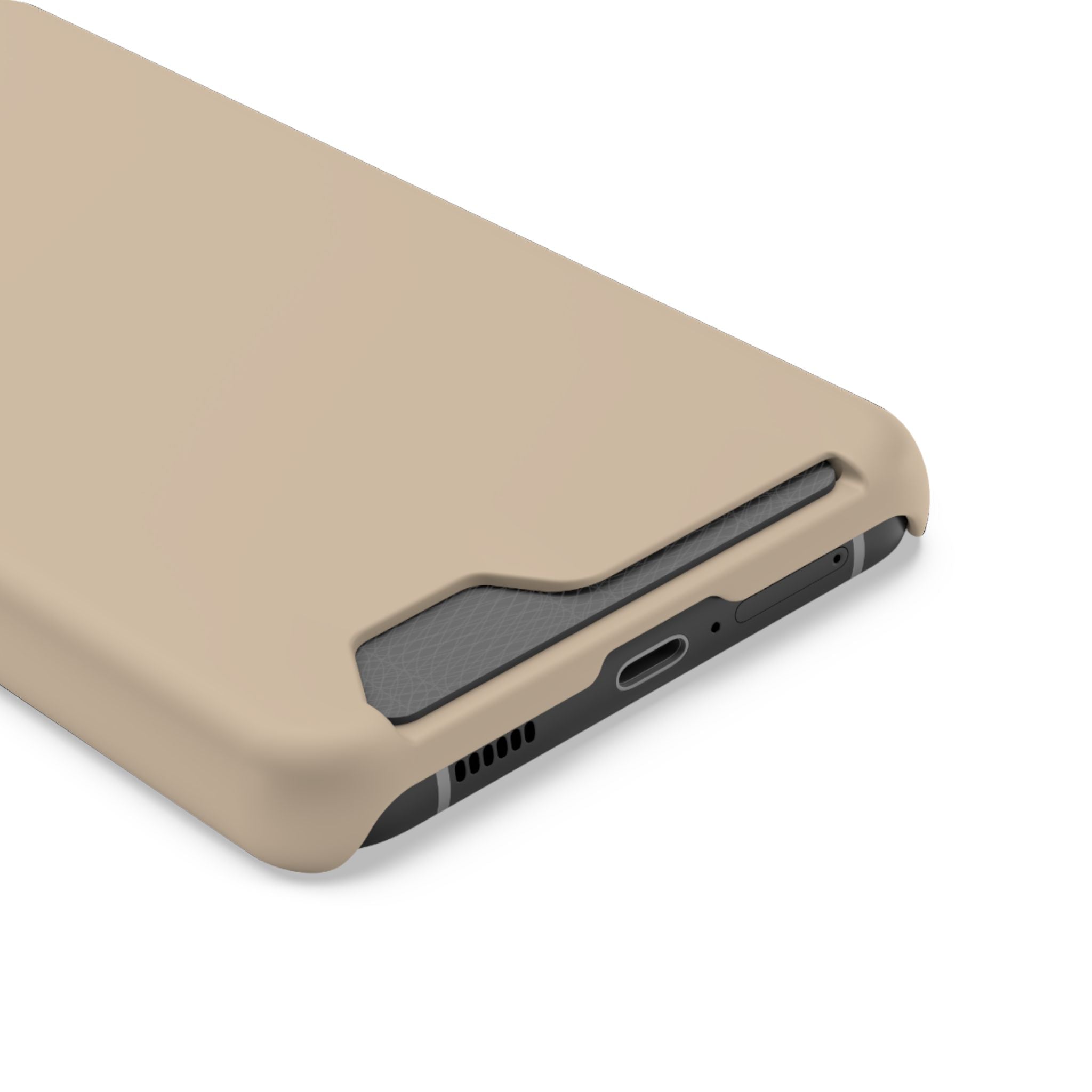 Beige Card-Holder Phone Case