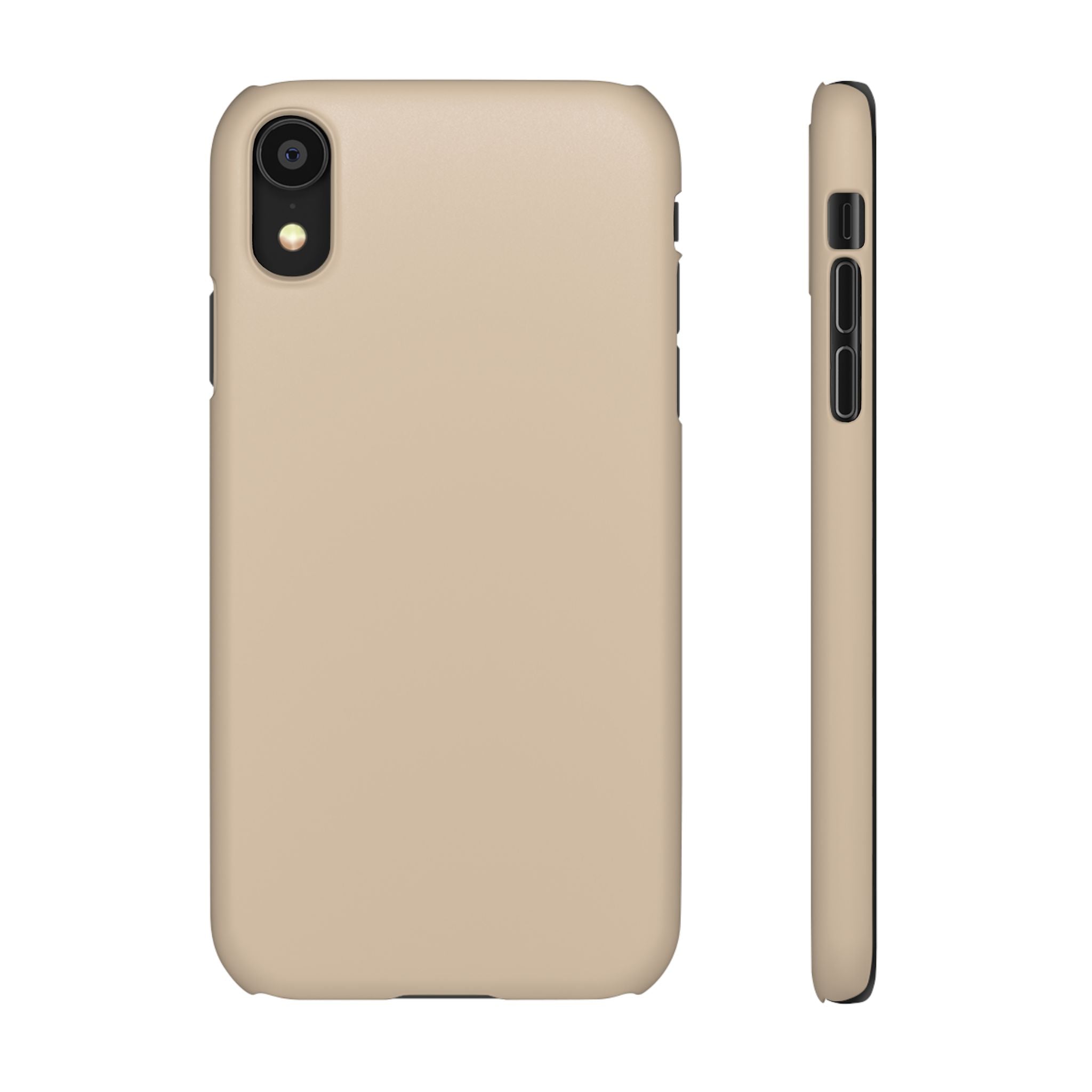 Beige Snap Phone Case