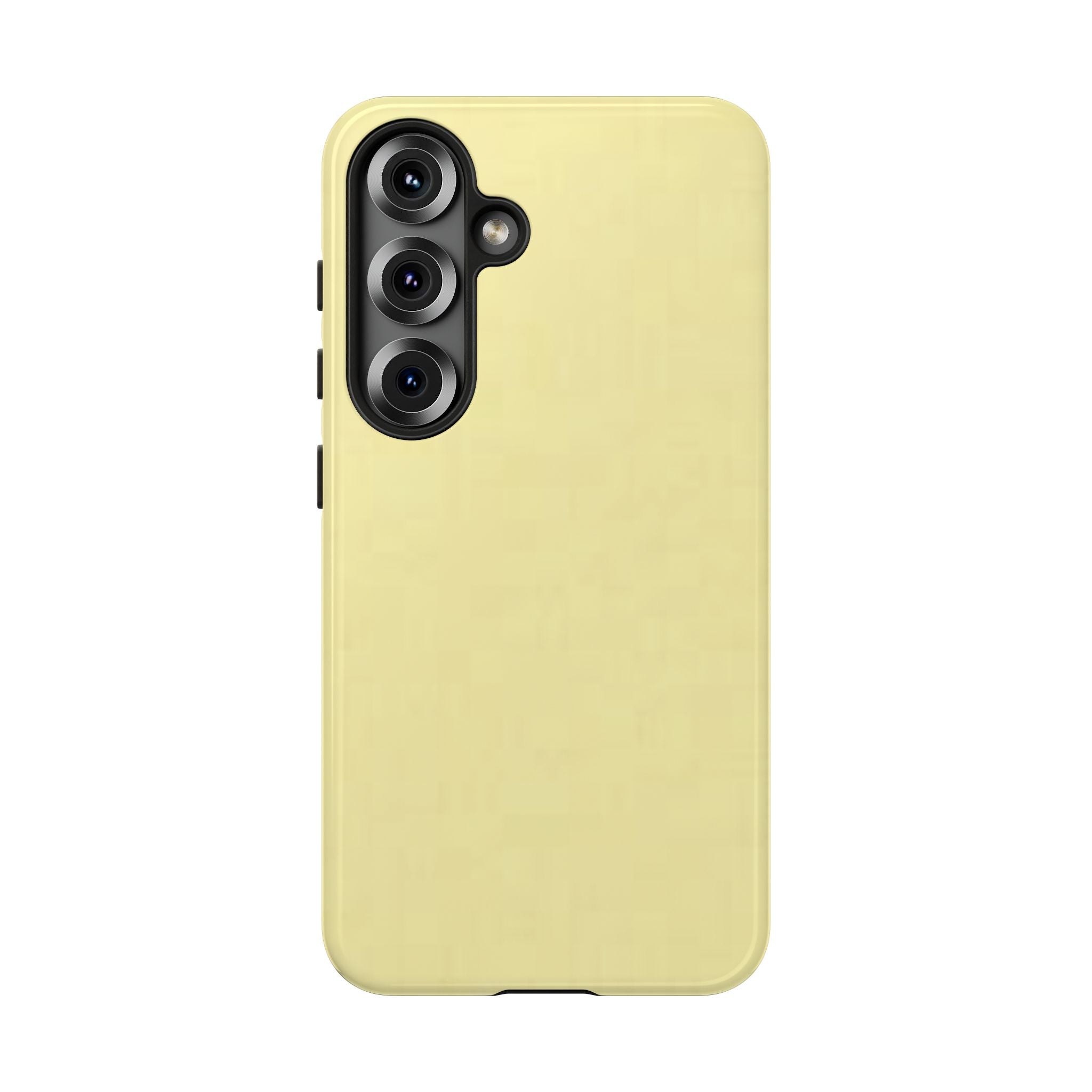 Pale Yellow Protective Phone Case