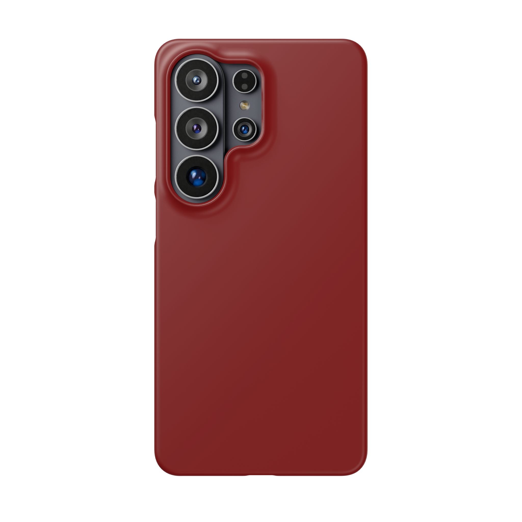 Dark Red Snap Phone Case