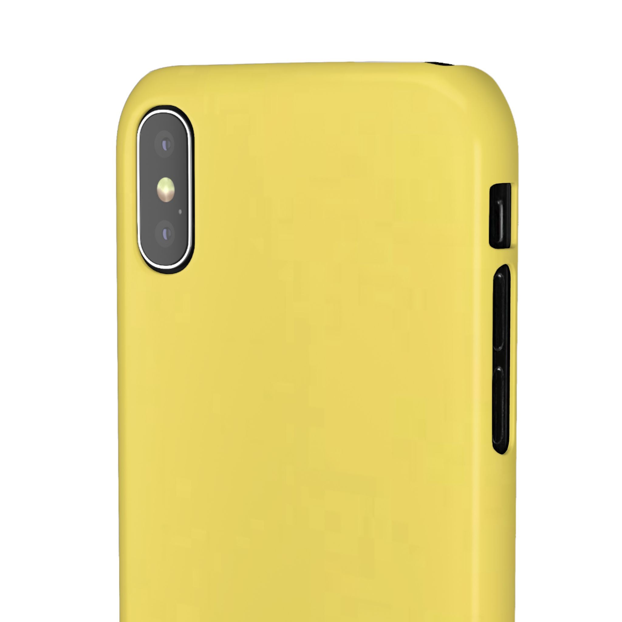 Yellow Snap Phone Case