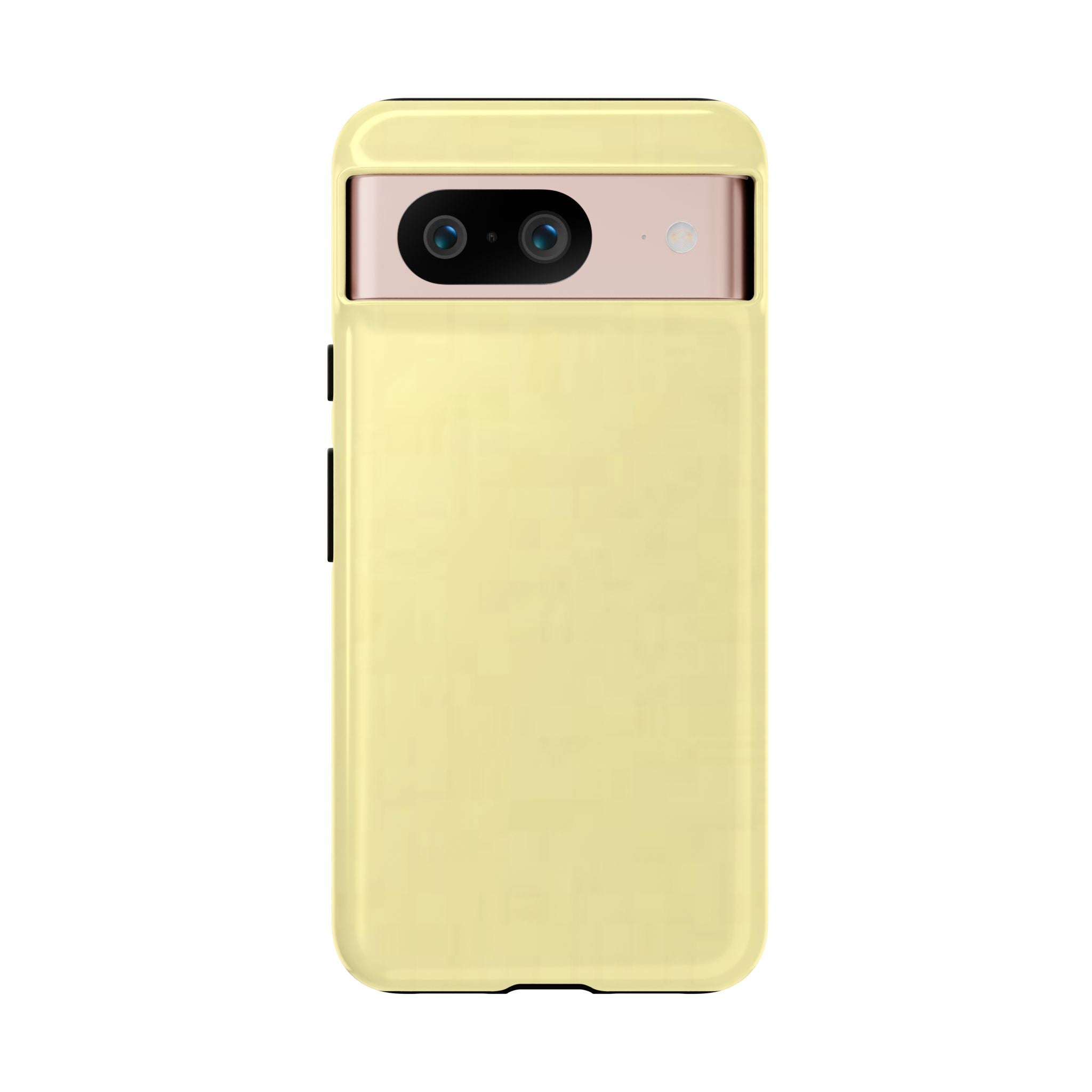 Pale Yellow Protective Phone Case
