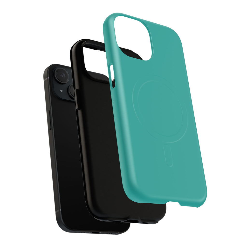 Teal MagSafe Protective Phone Case