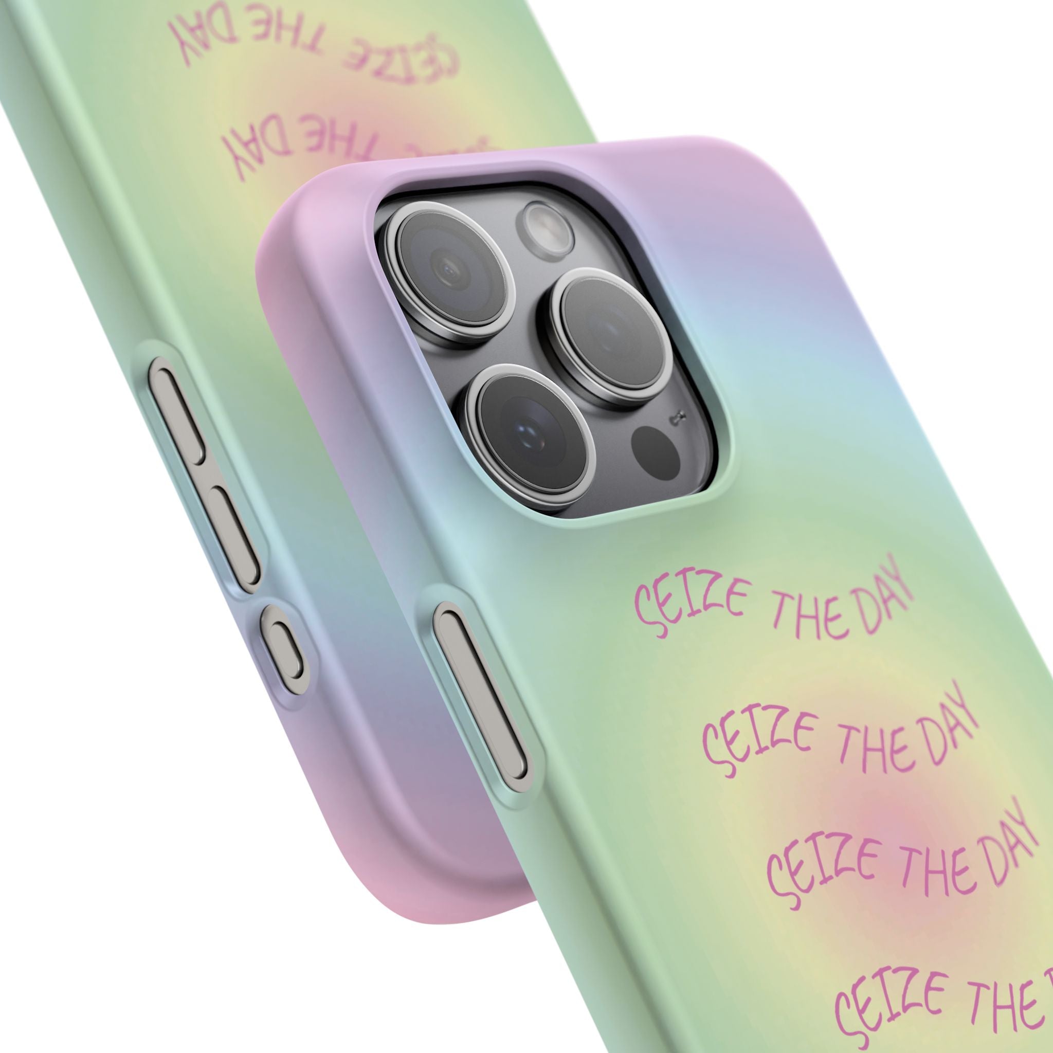 Carpe Diem Bermuda Halo Gradient Snap Phone Case