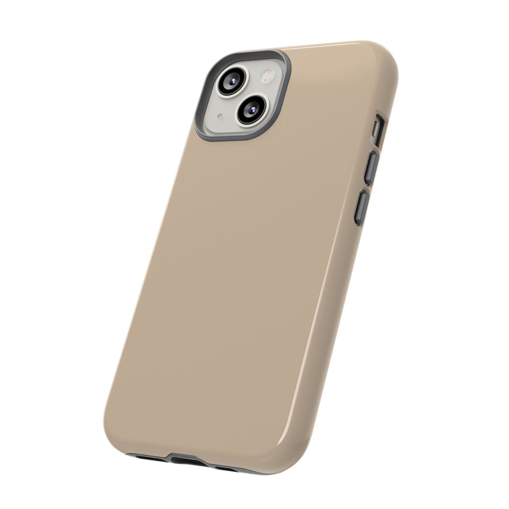 Beige Protective Phone Case