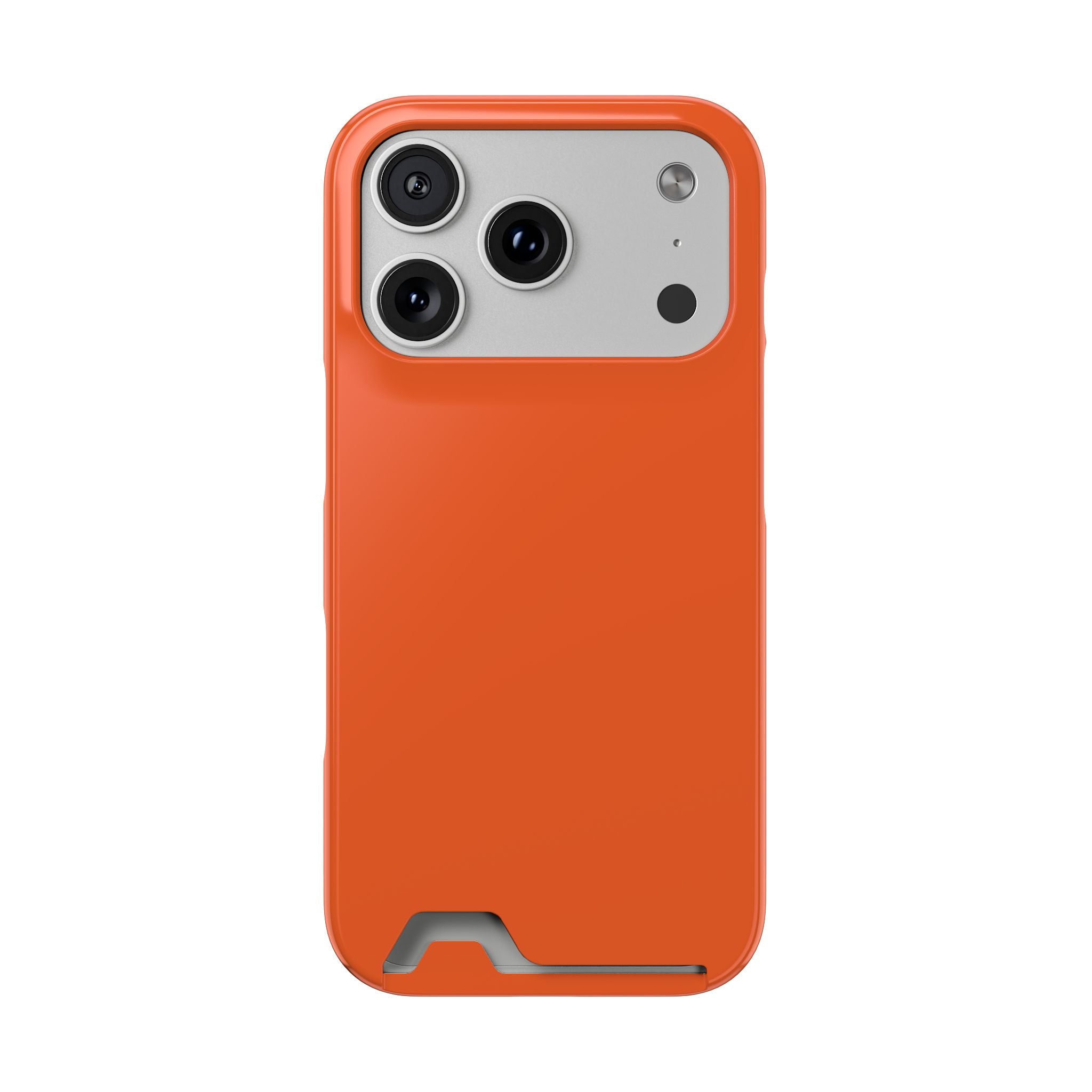 Orange Card-Holder Phone Case