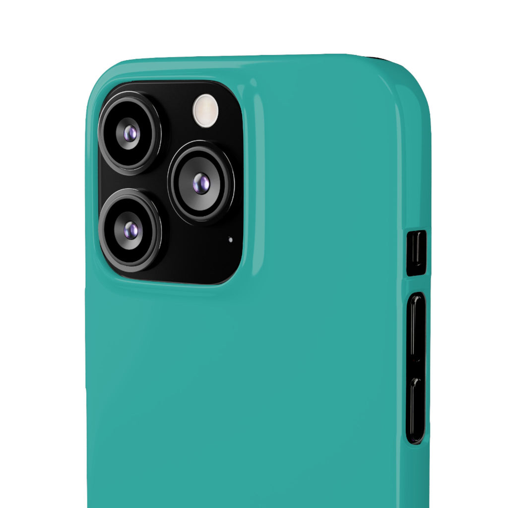 Teal Snap Phone Case