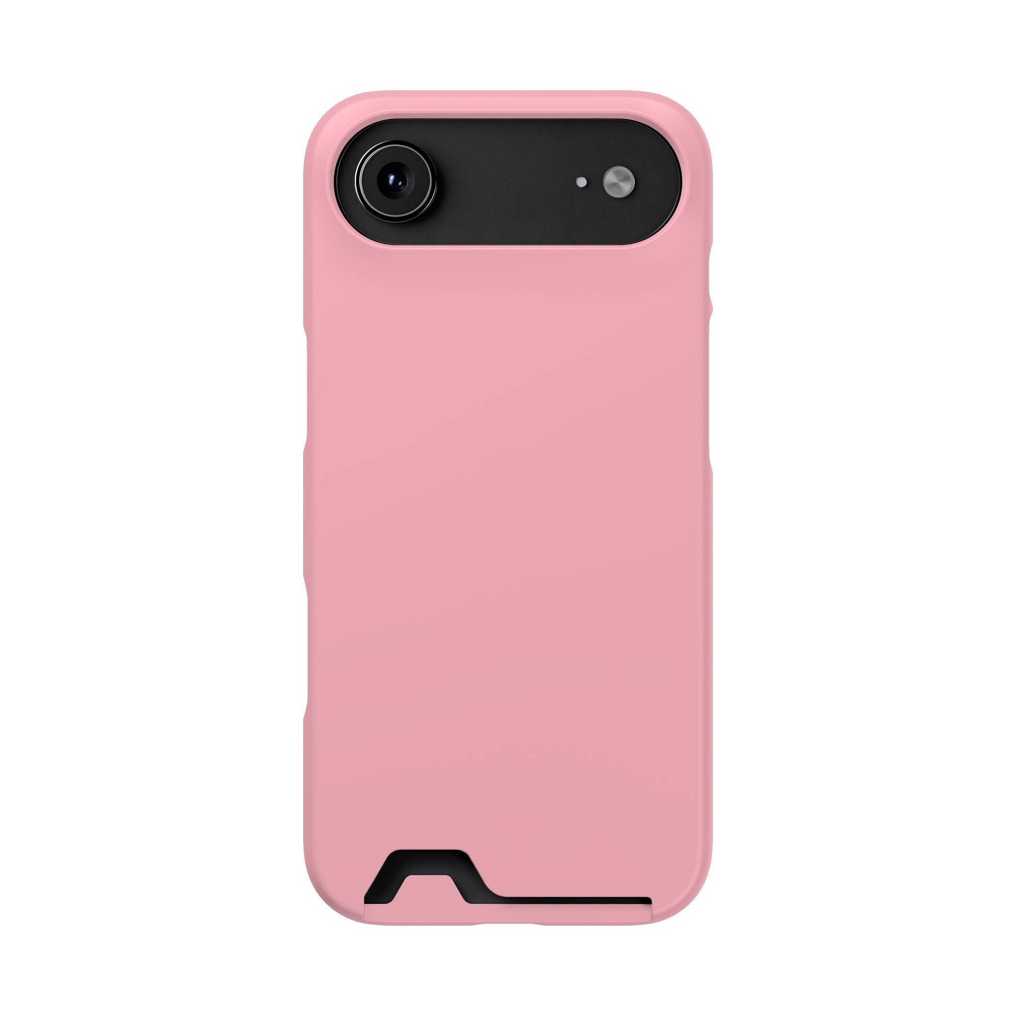 Pink Phone Case with Built-In Card Holder