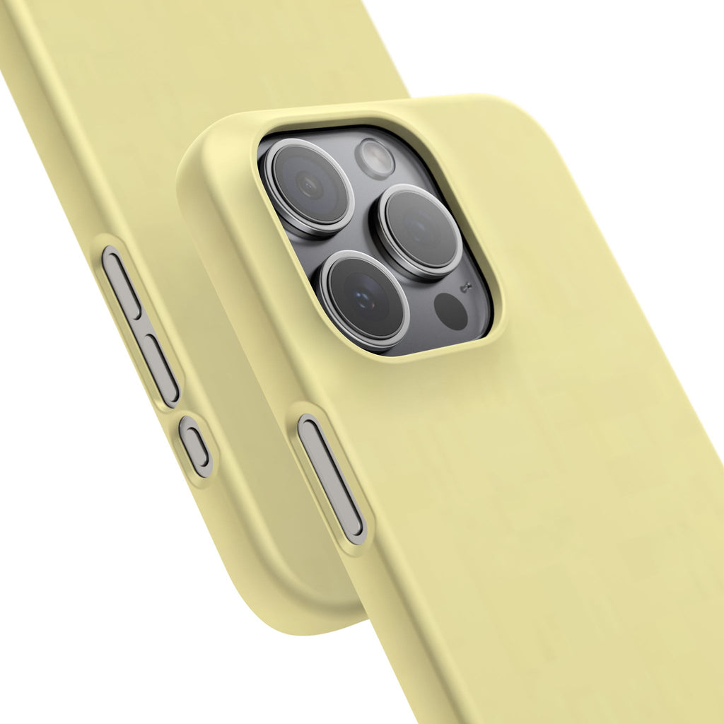 Pale Yellow Snap Phone Case