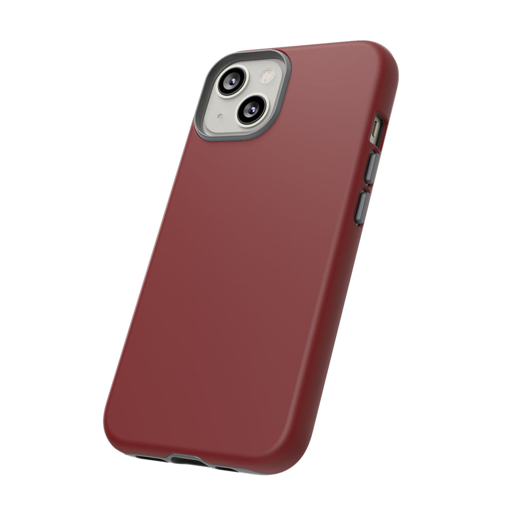 Dark Red Protective Phone Case