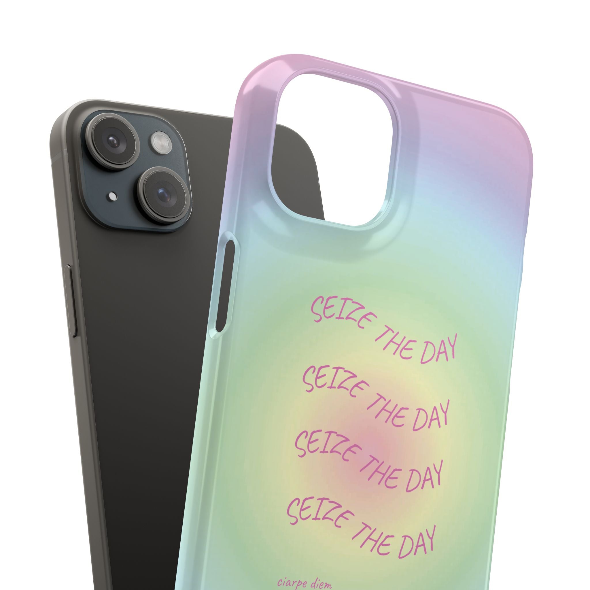Carpe Diem Bermuda Halo Gradient Snap Phone Case