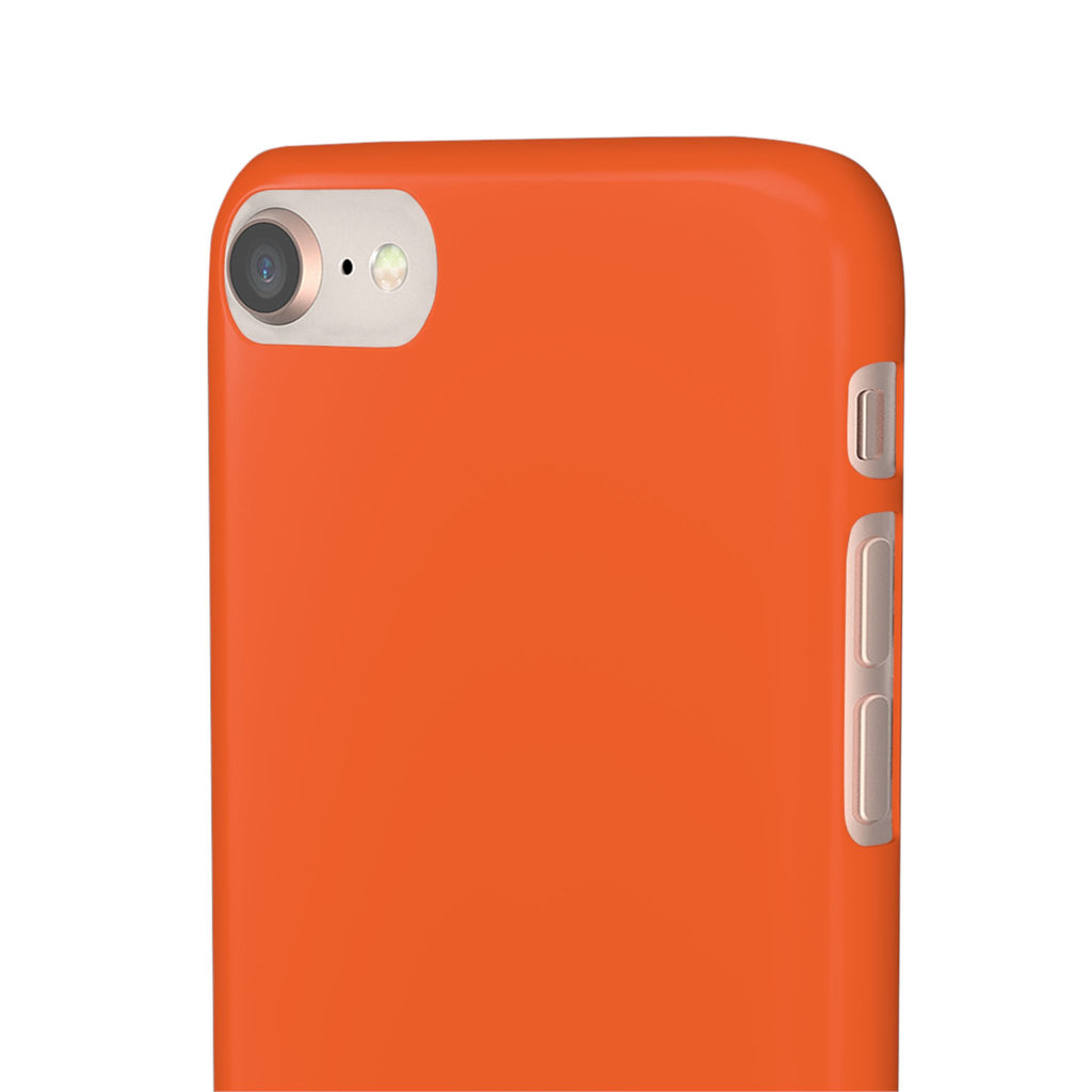 Orange Snap Phone Case