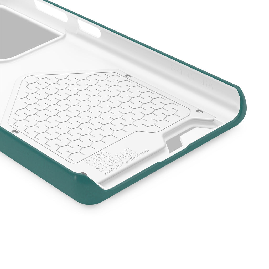 Sea Green Card Holder Phone Case