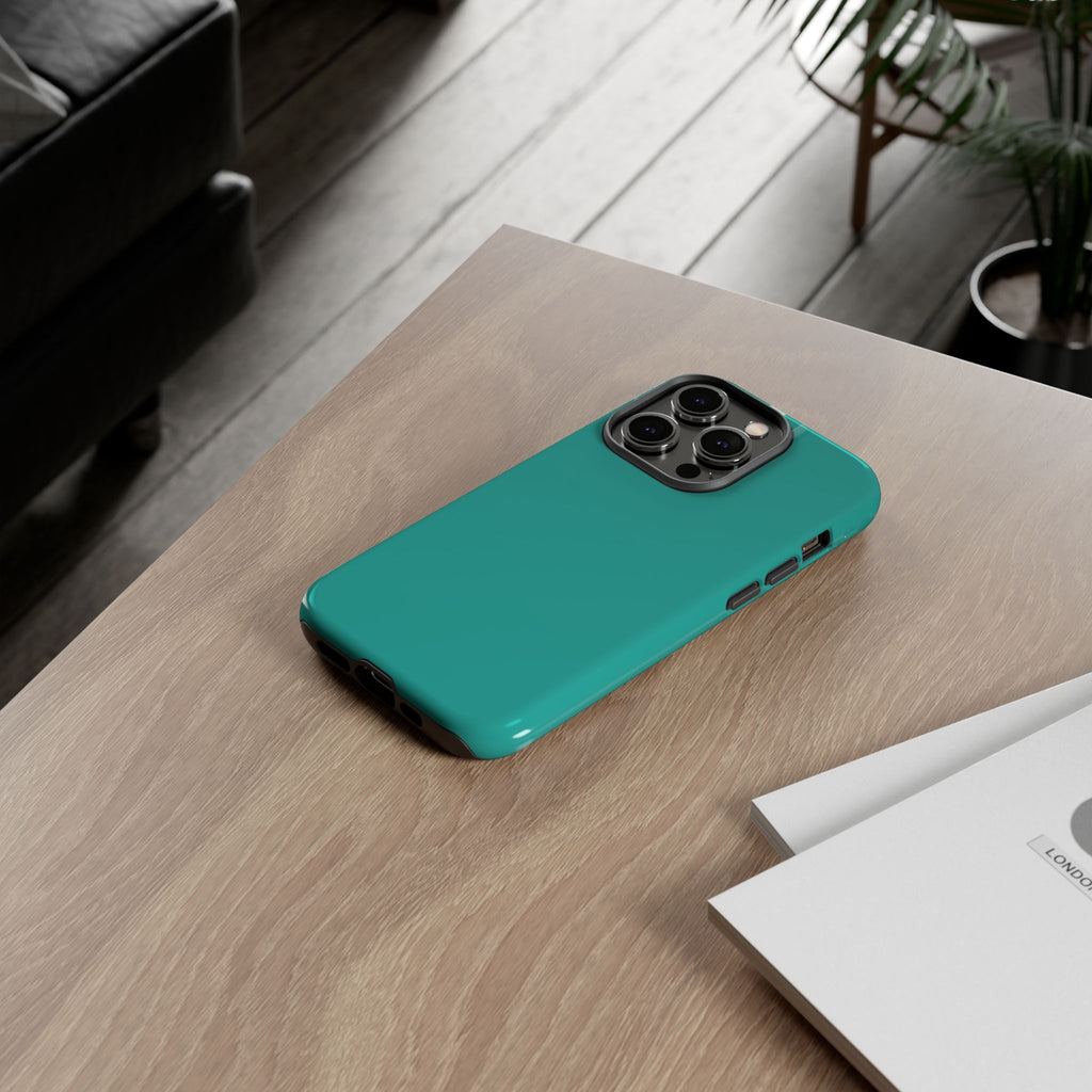 Teal Protective Phone Case