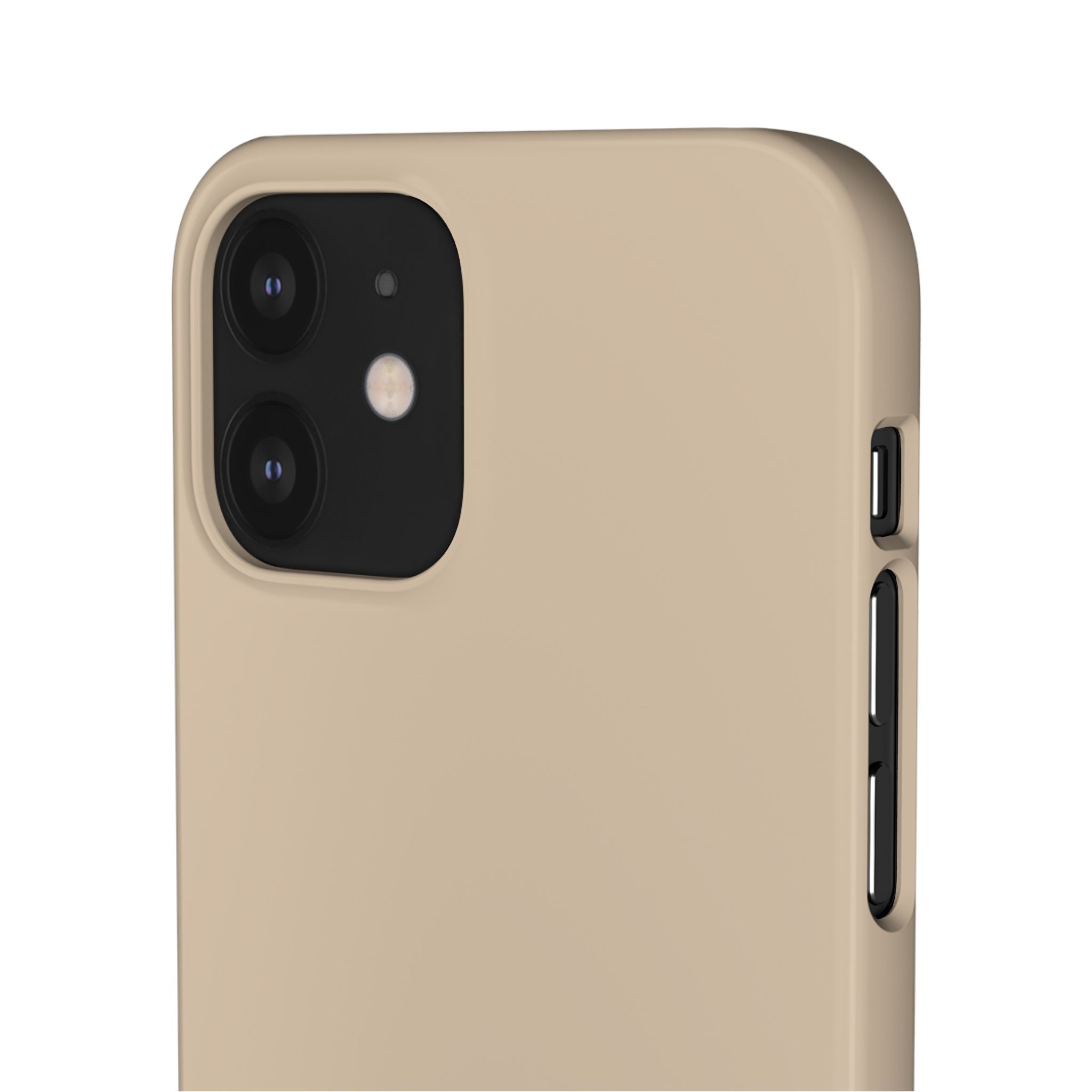 Beige Snap Phone Case