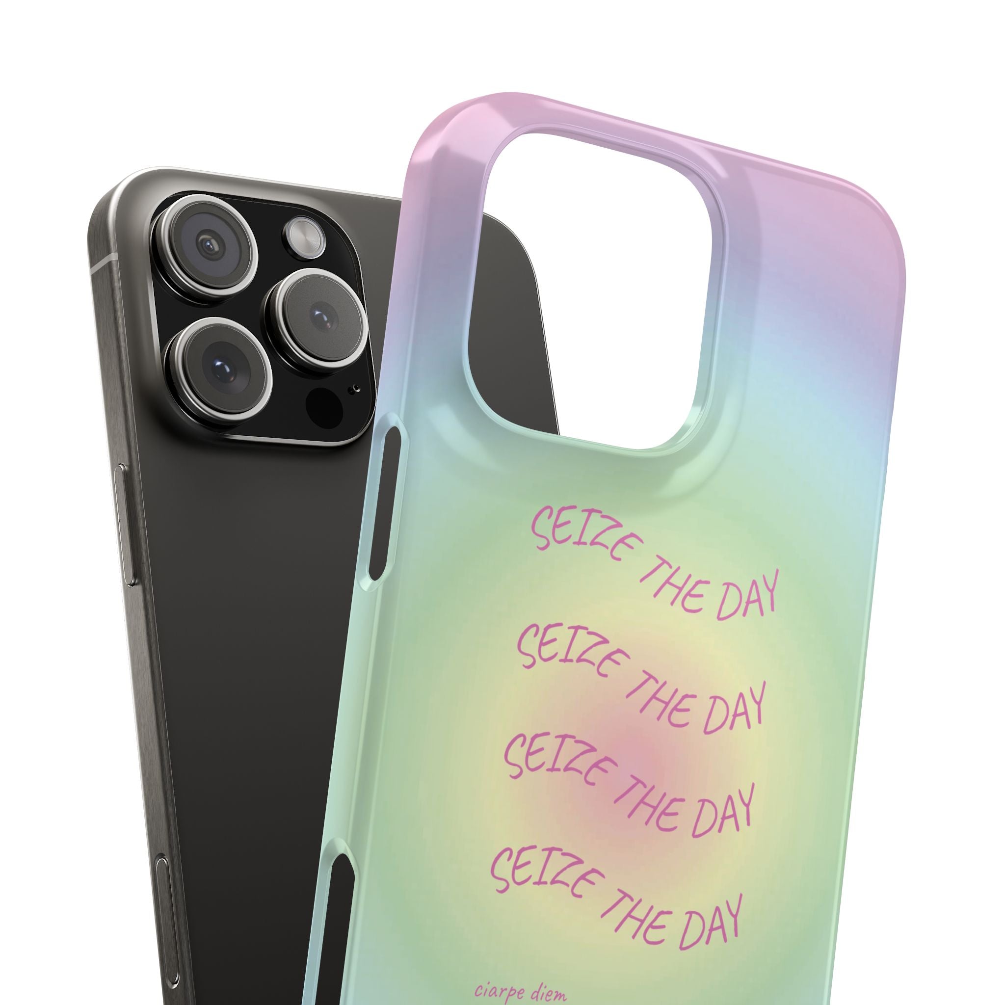 Carpe Diem Bermuda Halo Gradient Snap Phone Case