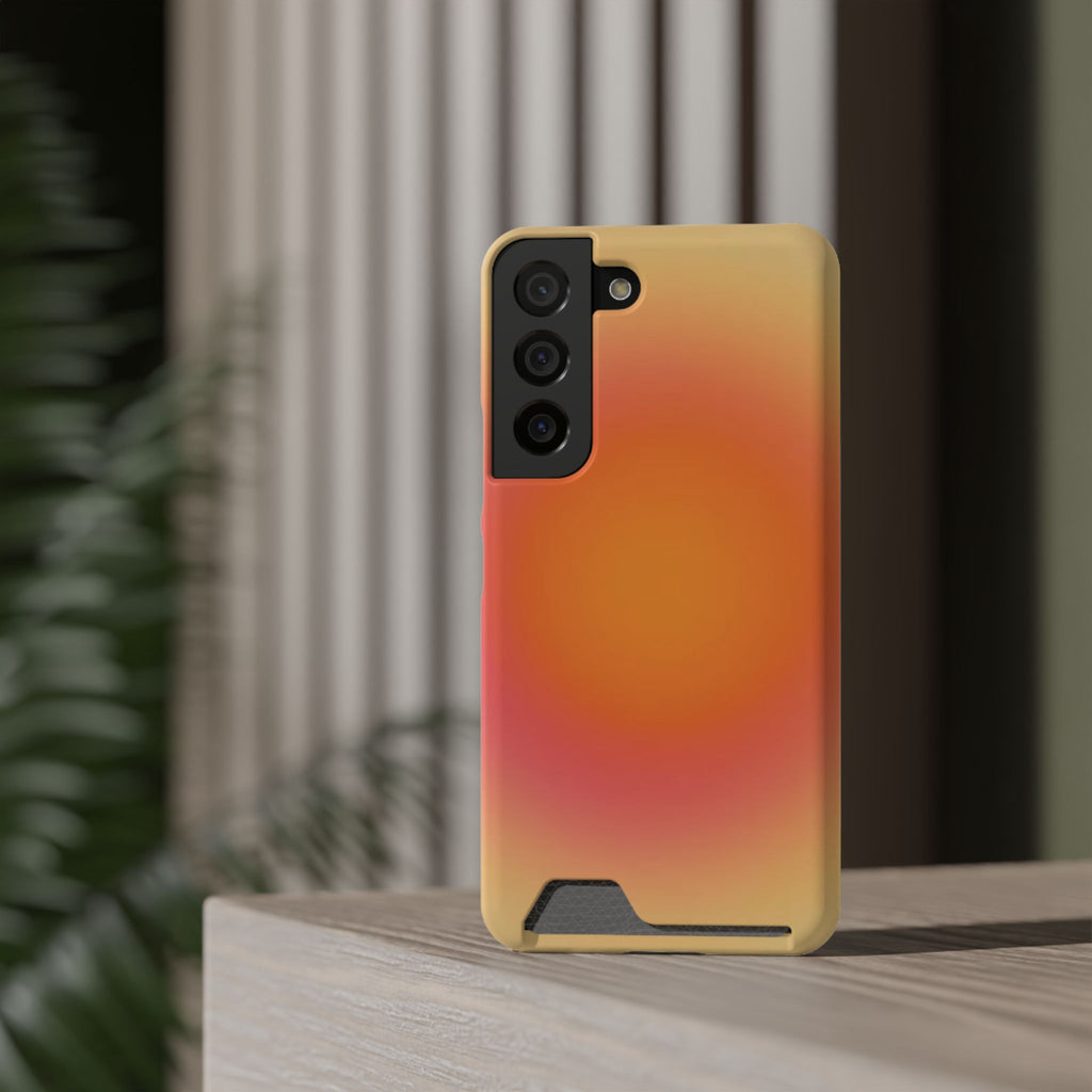 Sunset Gradient Phone Case with Card Slot