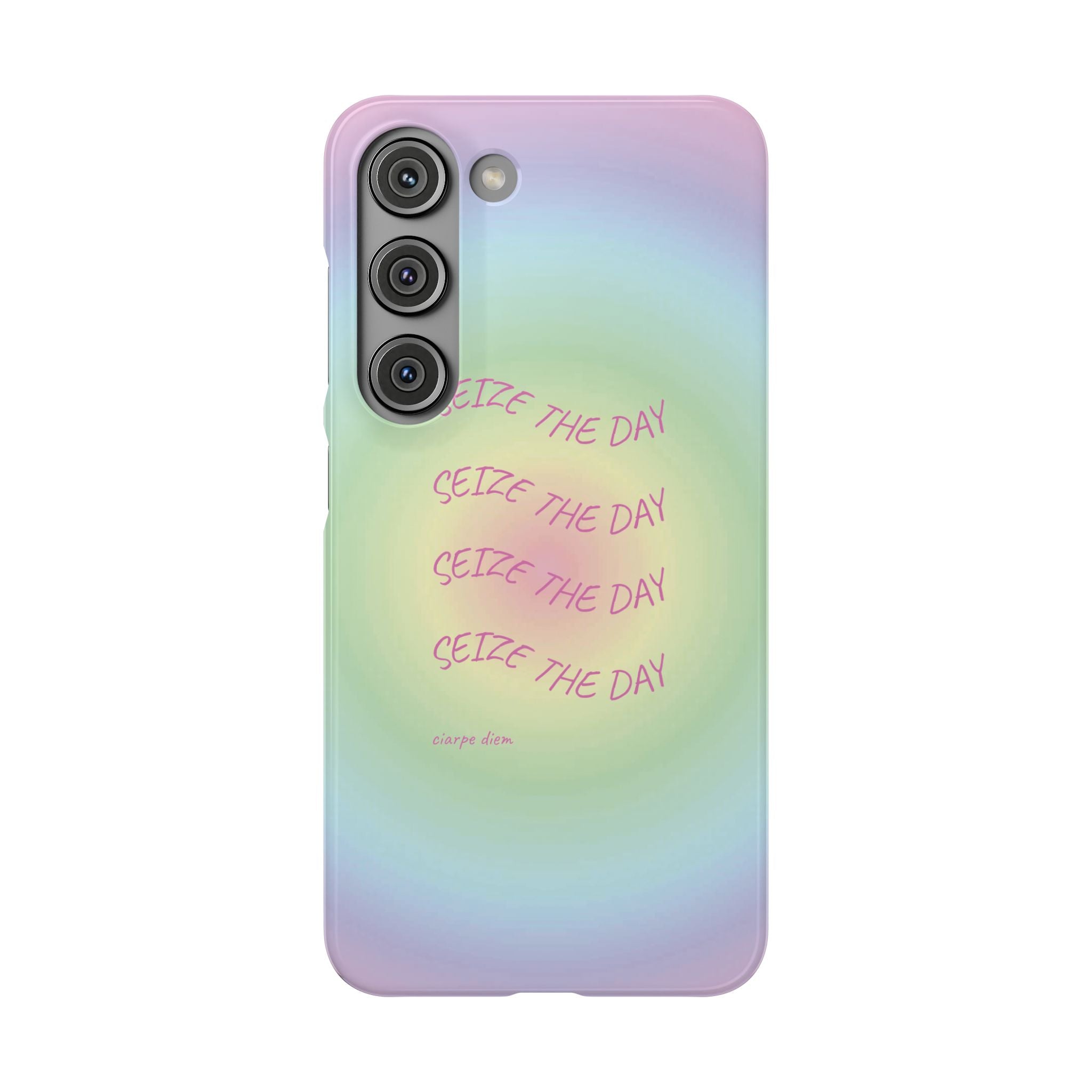 Carpe Diem Bermuda Halo Gradient Snap Phone Case
