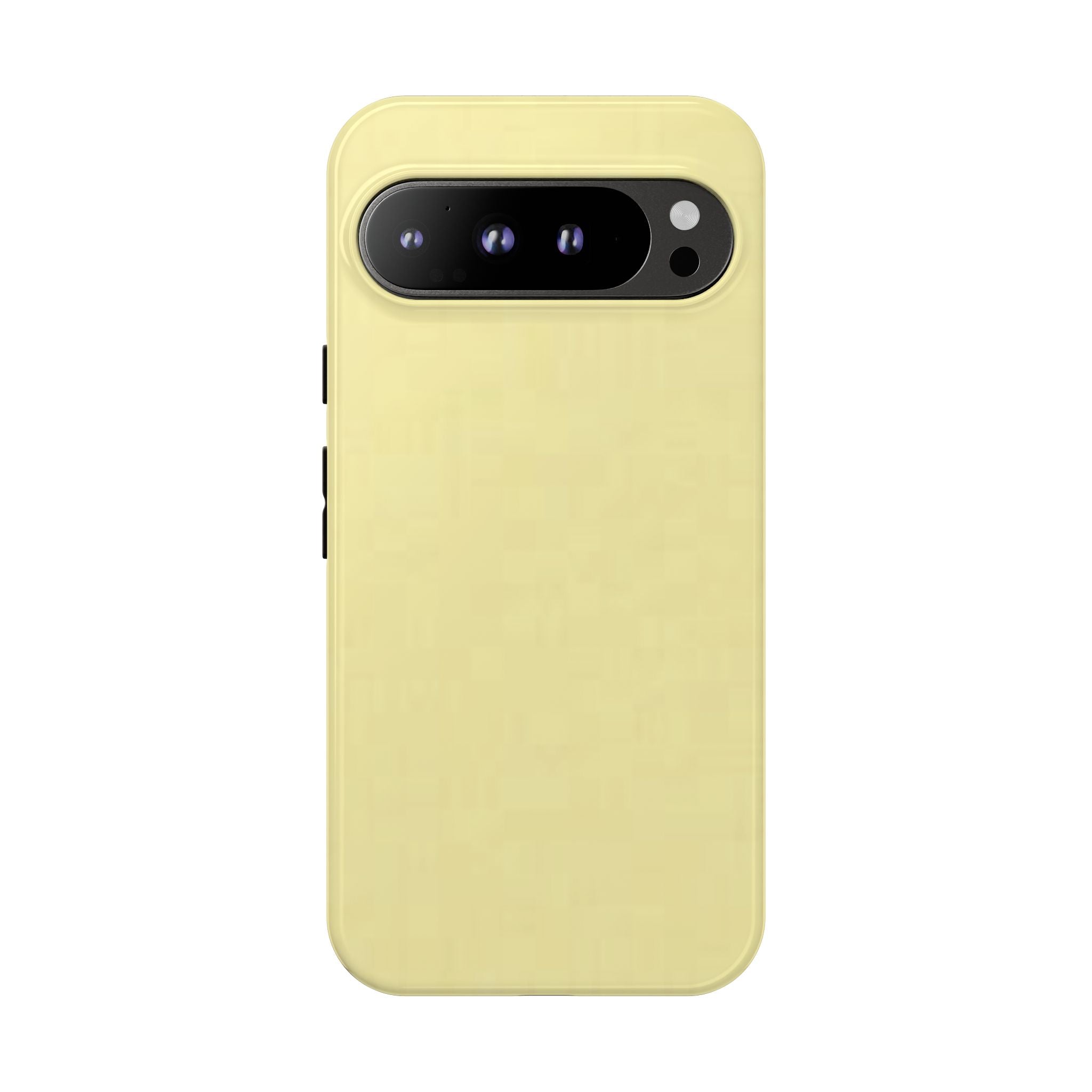 Pale Yellow Protective Phone Case