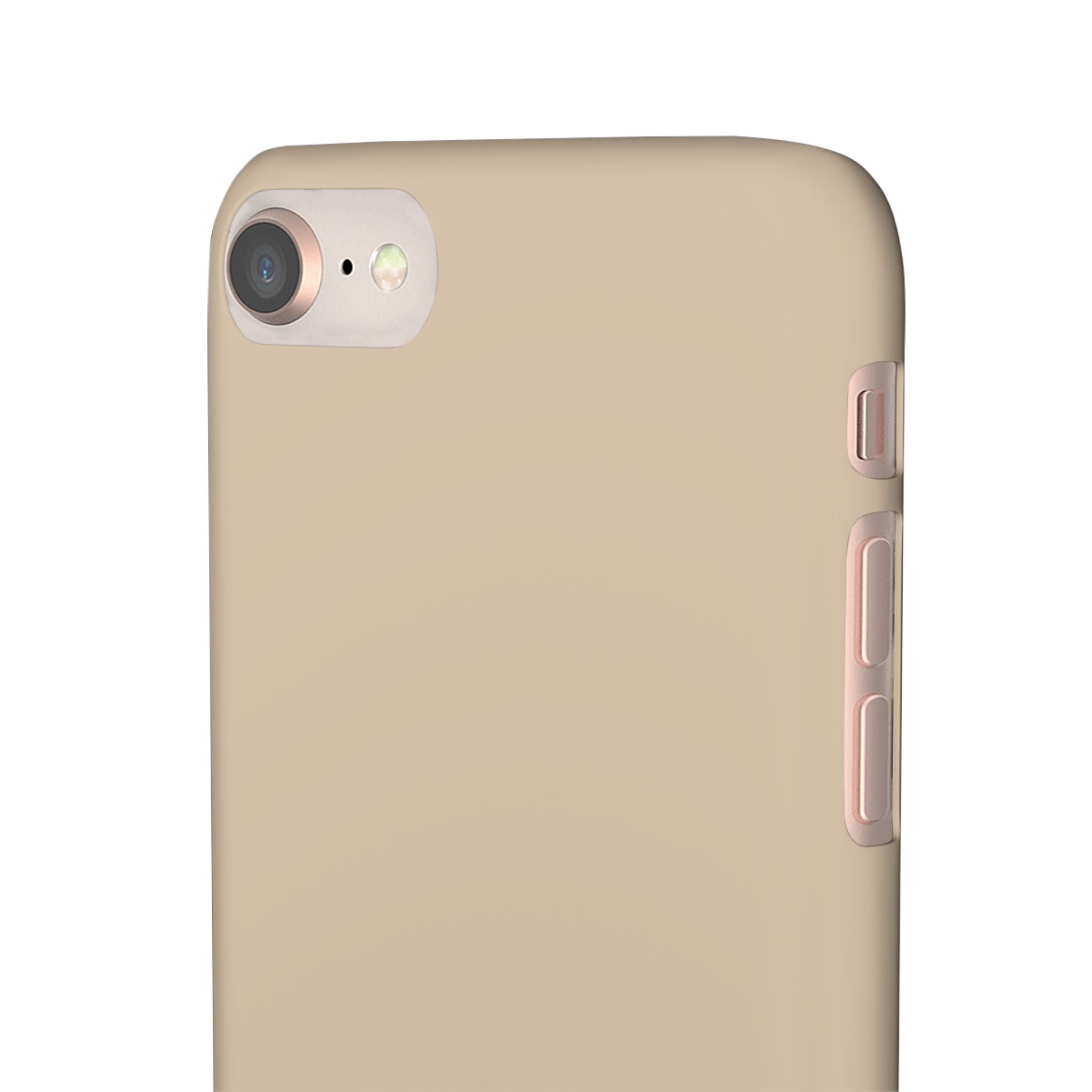 Beige Snap Phone Case