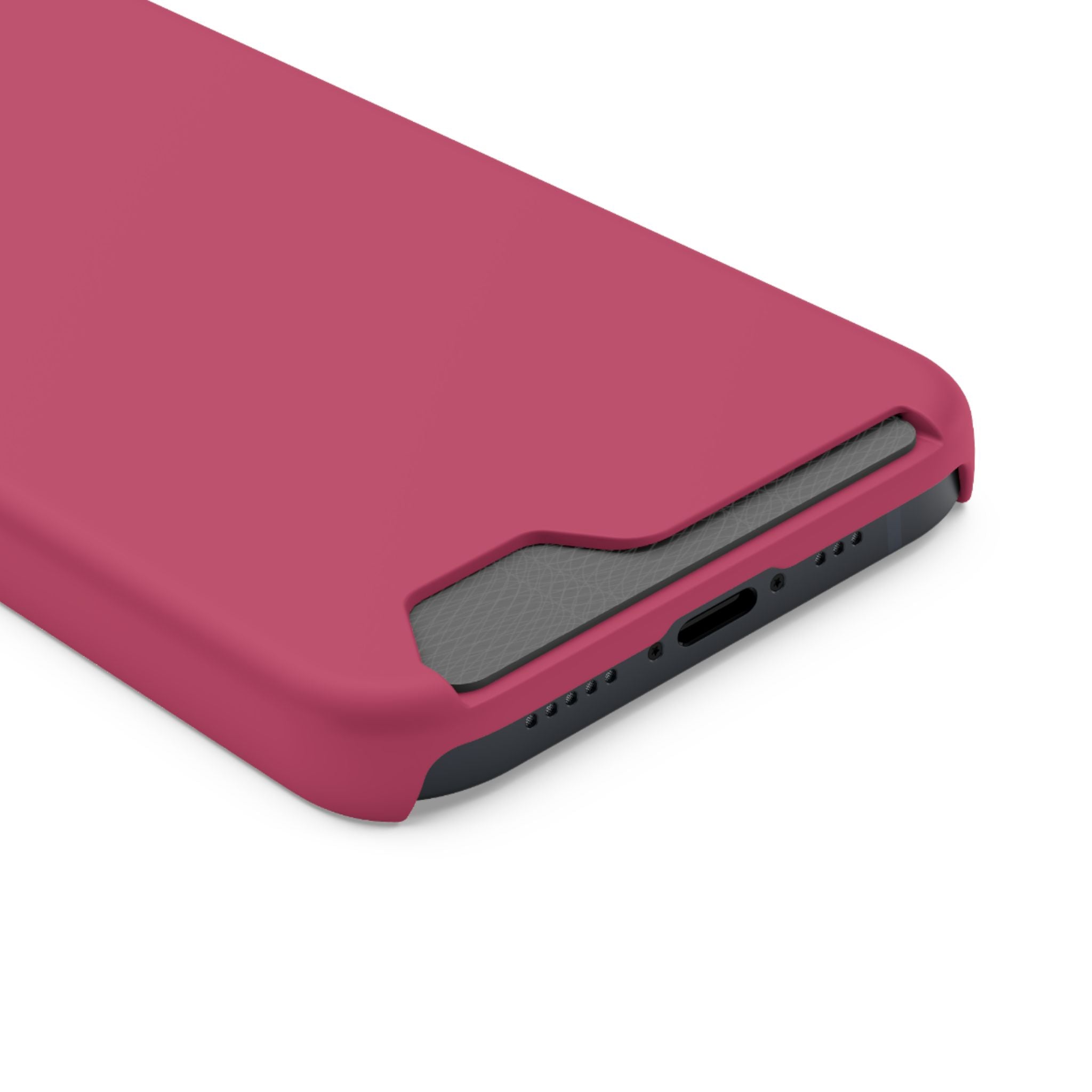 Raspberry Card Holder Phone Case