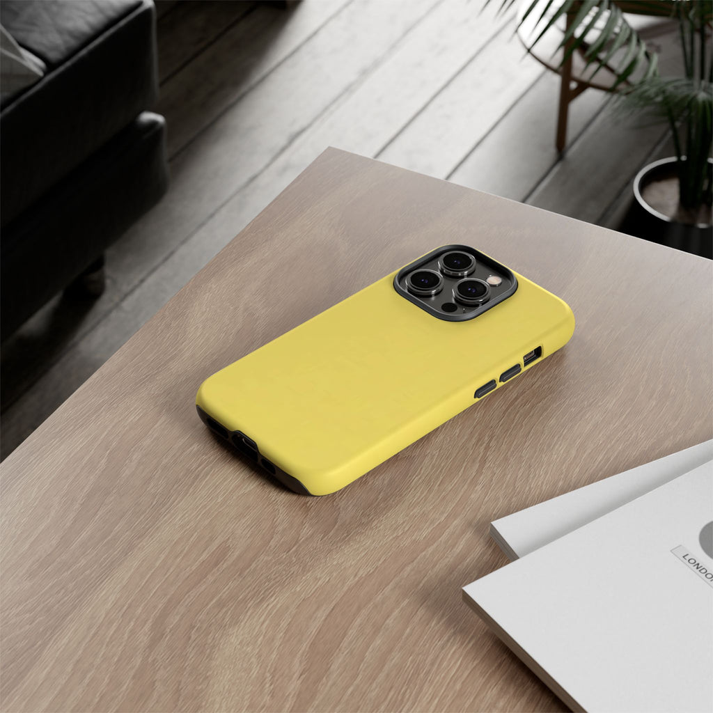 Yellow Protective Phone Case
