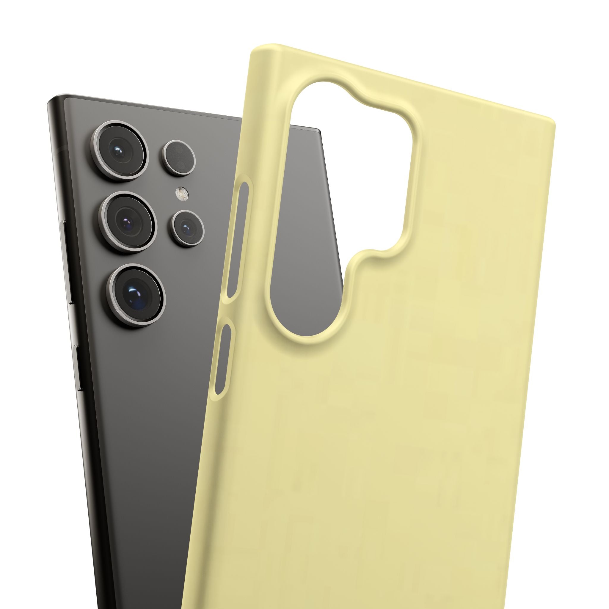Pale Yellow Snap Phone Case
