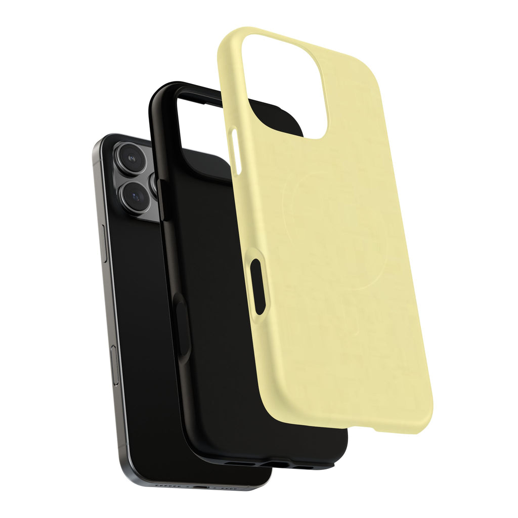 Pale Yellow MagSafe Protective Phone Case