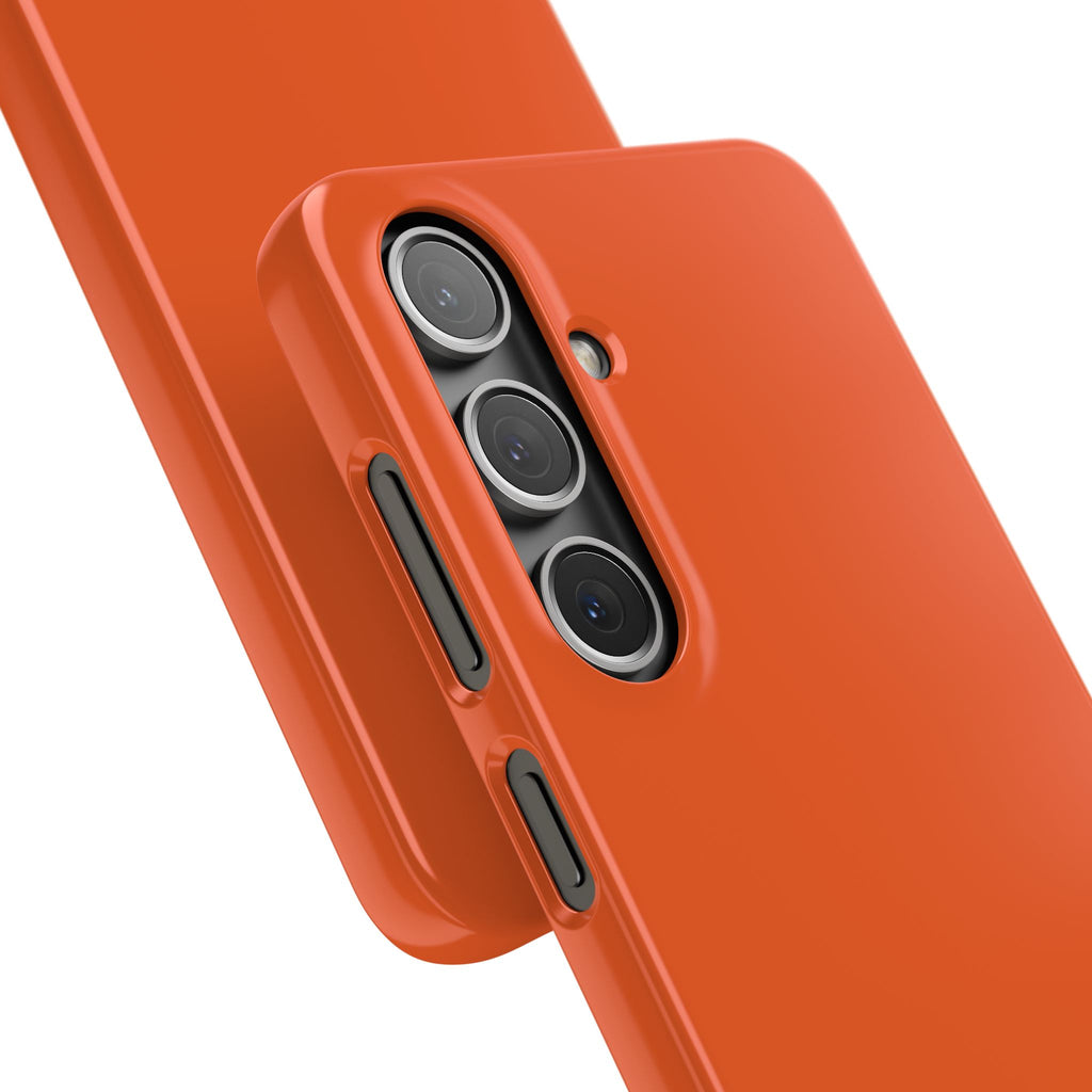 Orange Snap Phone Case