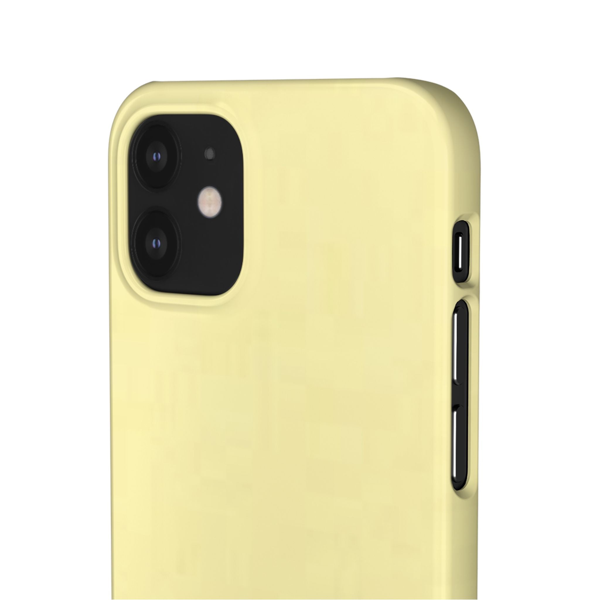 Pale Yellow Snap Phone Case