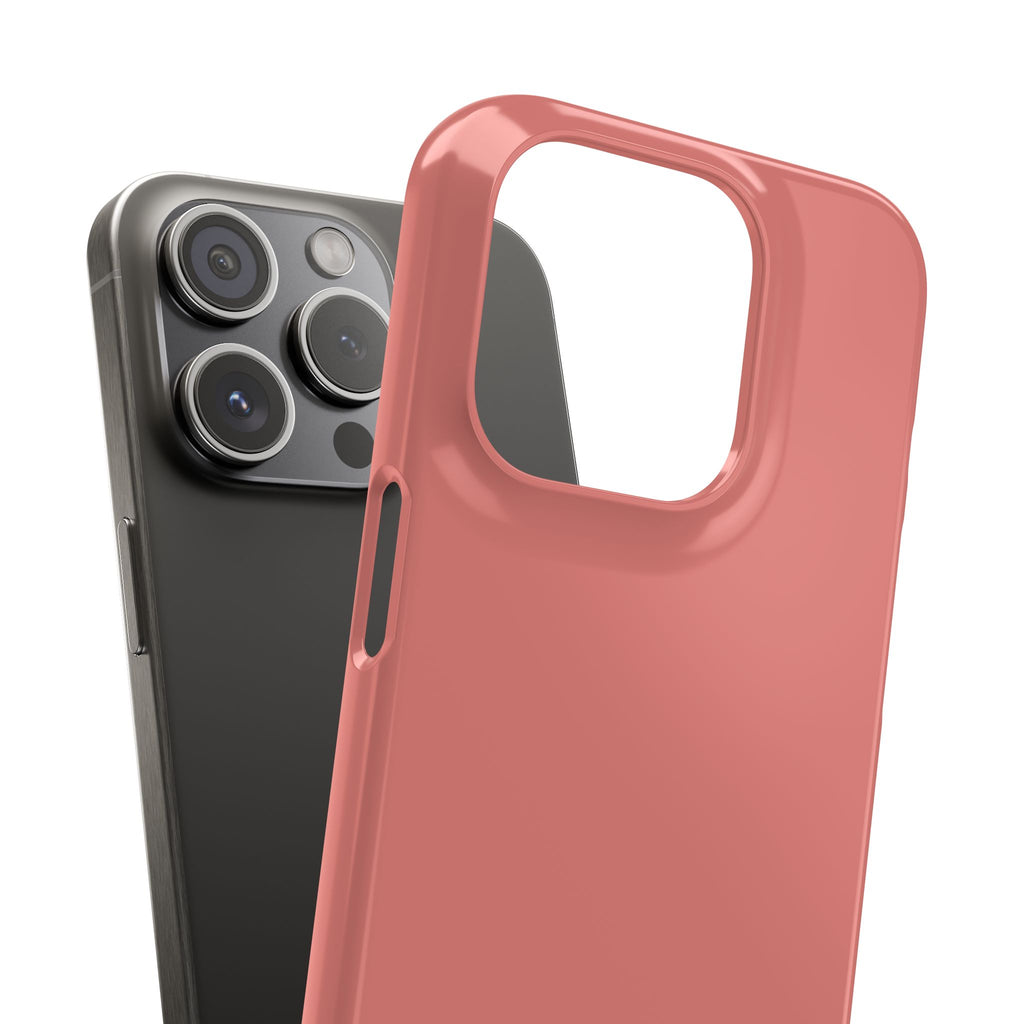 Frosty Pink Snap Phone Case