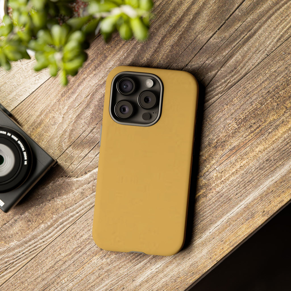 Mustard Protective Phone Case