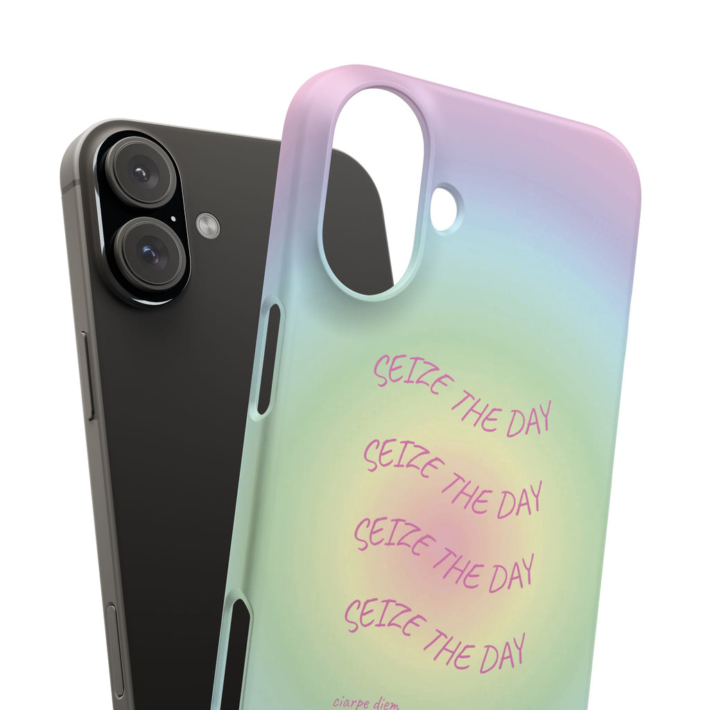 Carpe Diem Bermuda Halo Gradient Snap Phone Case