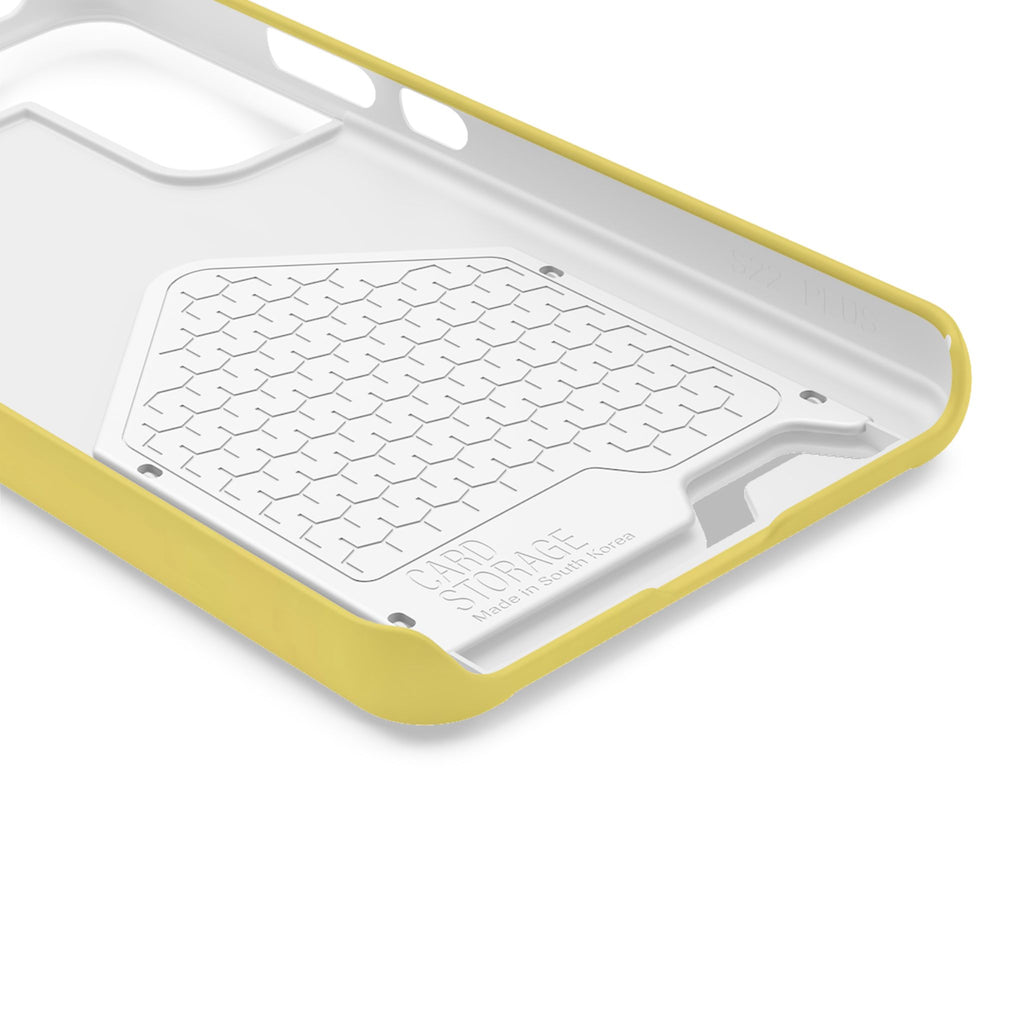 Yellow Card-Holder Phone Case