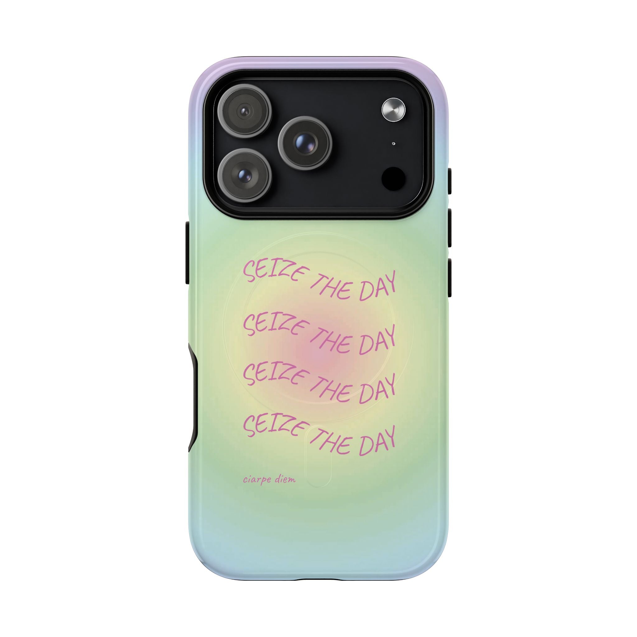 Bermuda Halo Seize The Day Gradient MagSafe Protective Phone Case