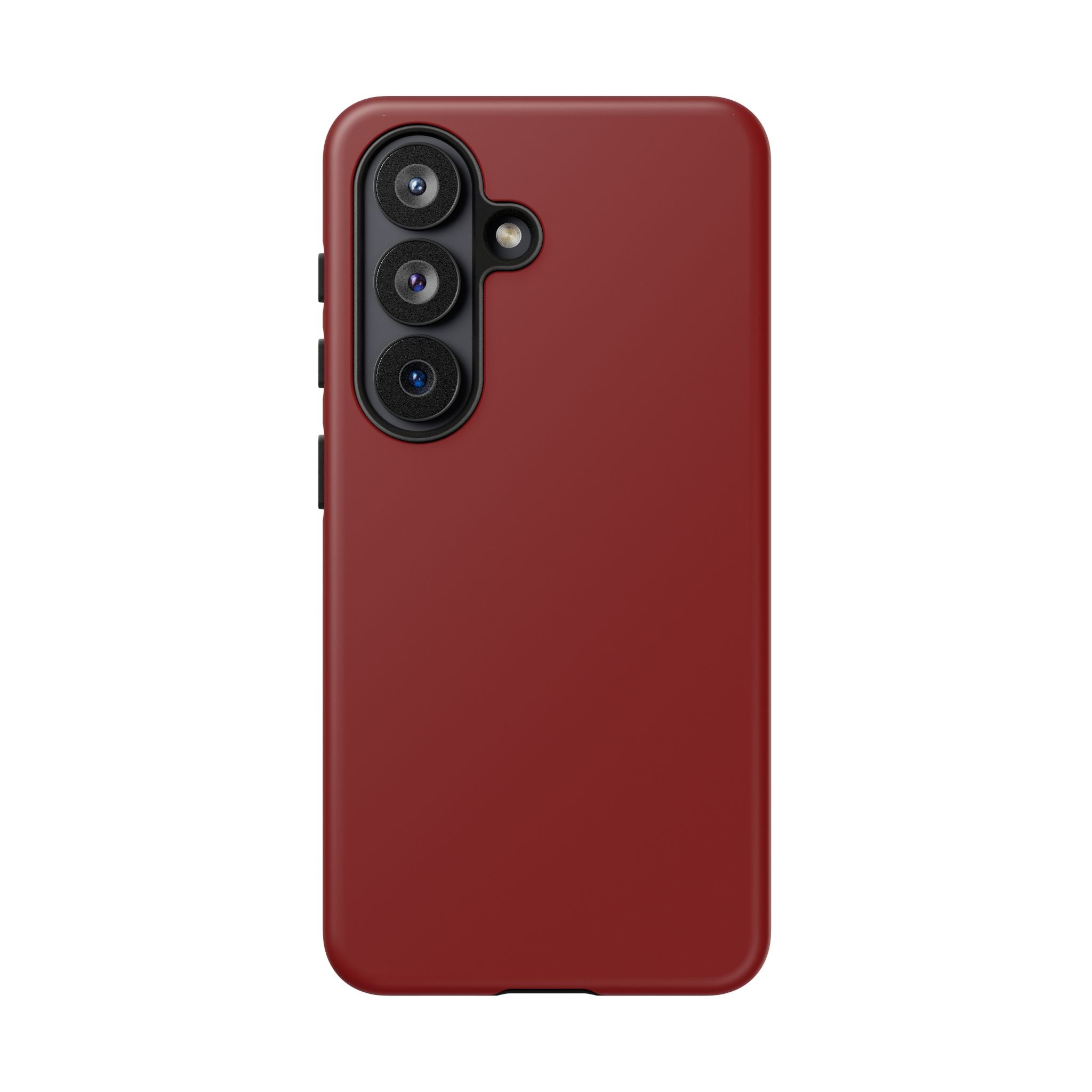 Dark Red Protective Phone Case