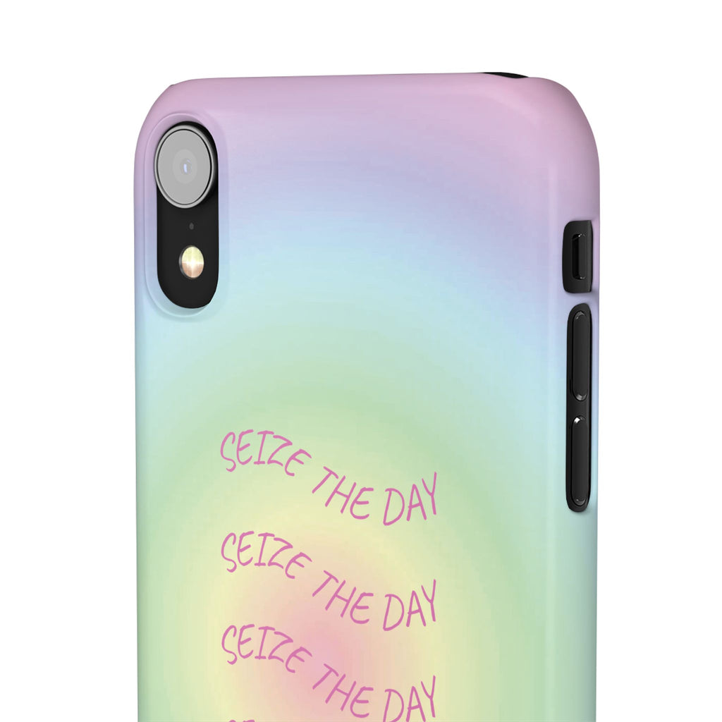 Carpe Diem Bermuda Halo Gradient Snap Phone Case