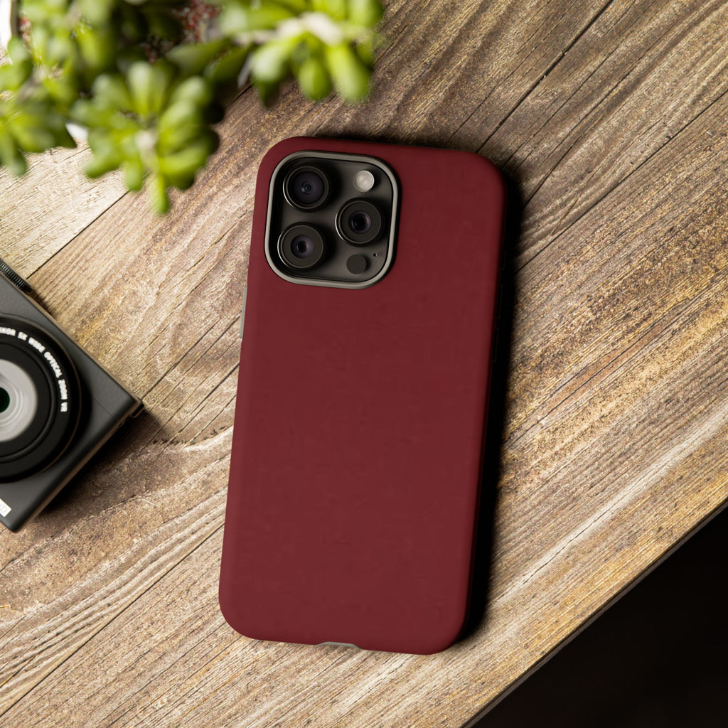 Dark Cherry Protective Phone Case