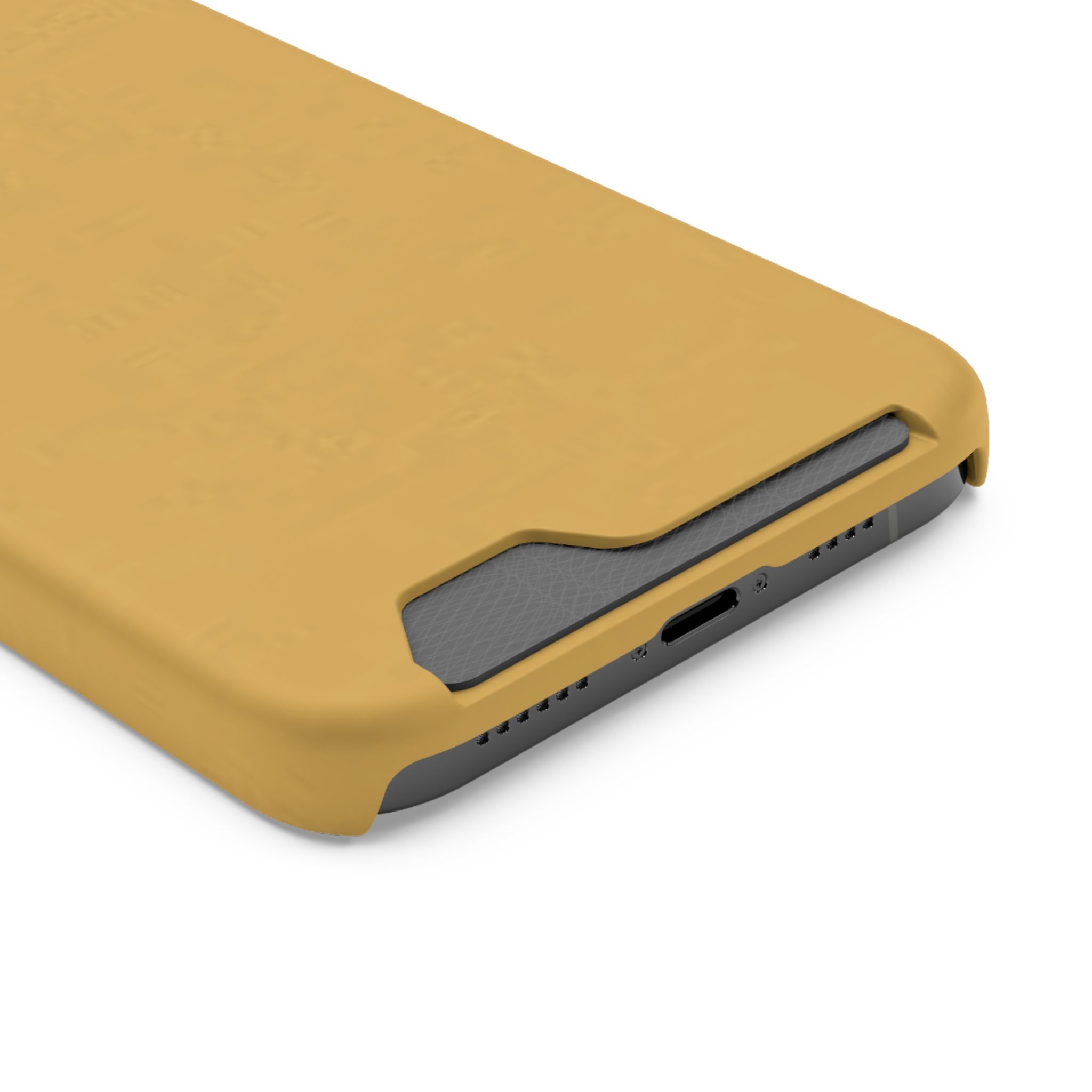 Mustard Card Holder Phone Case
