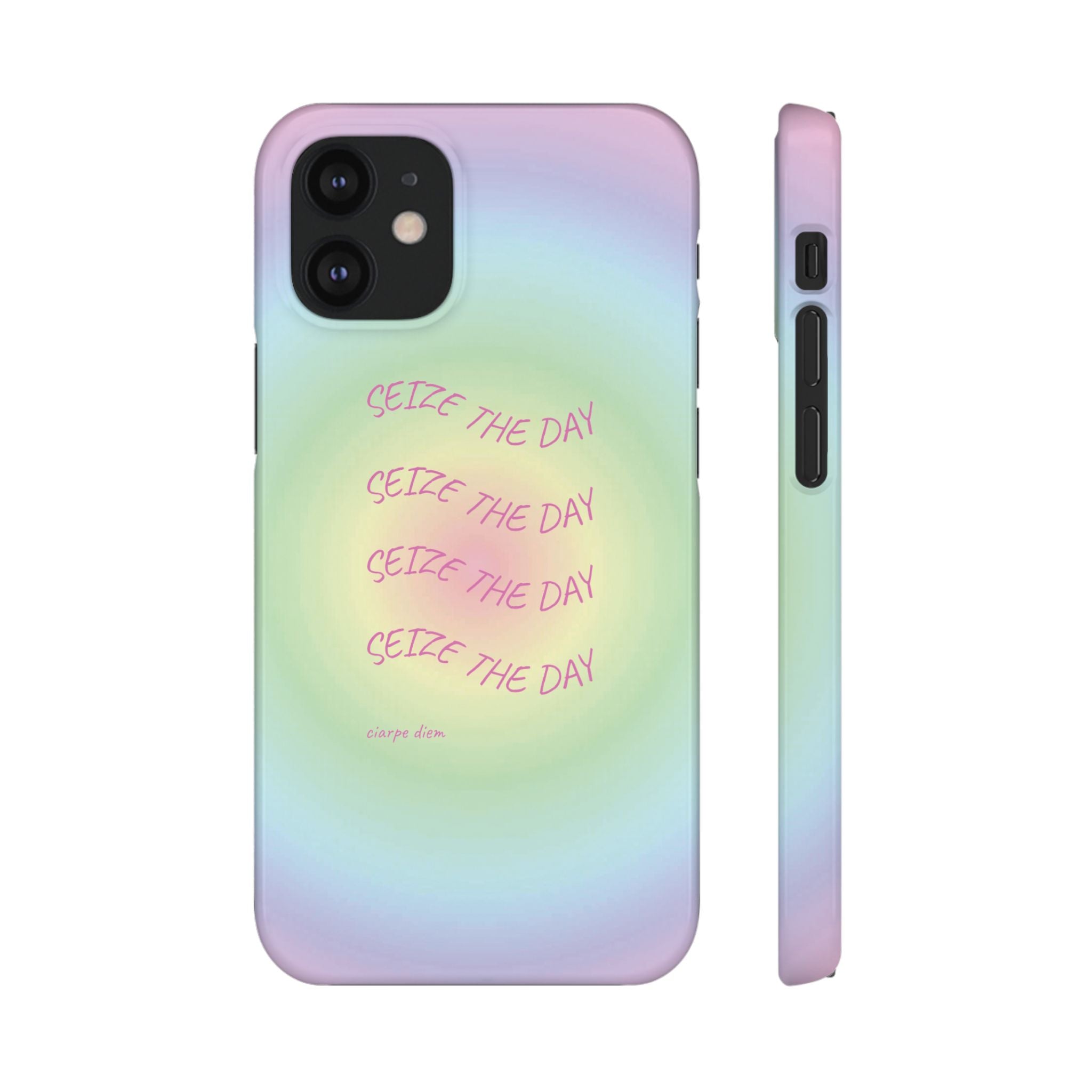 Carpe Diem Bermuda Halo Gradient Snap Phone Case