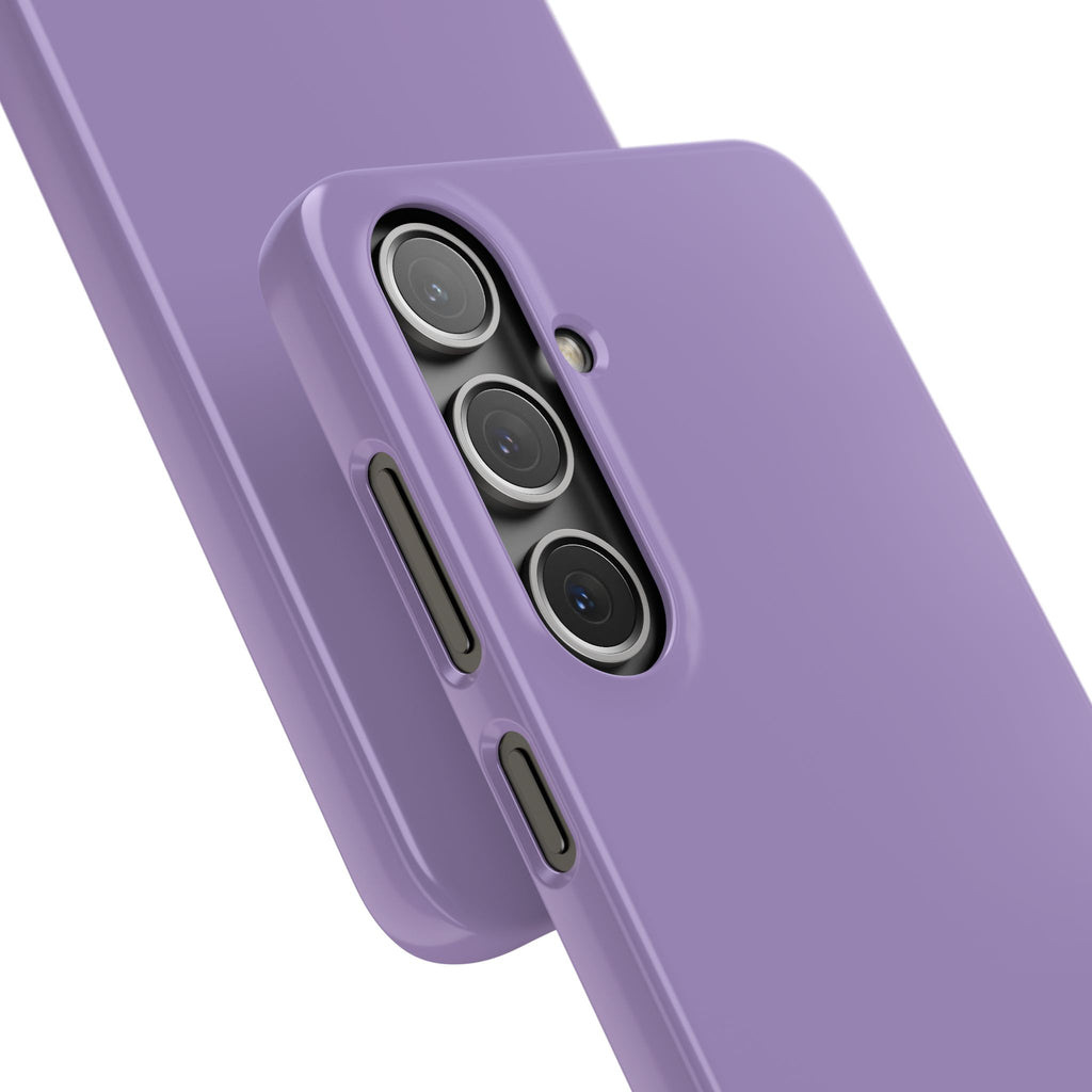 Lilac Snap Phone Case