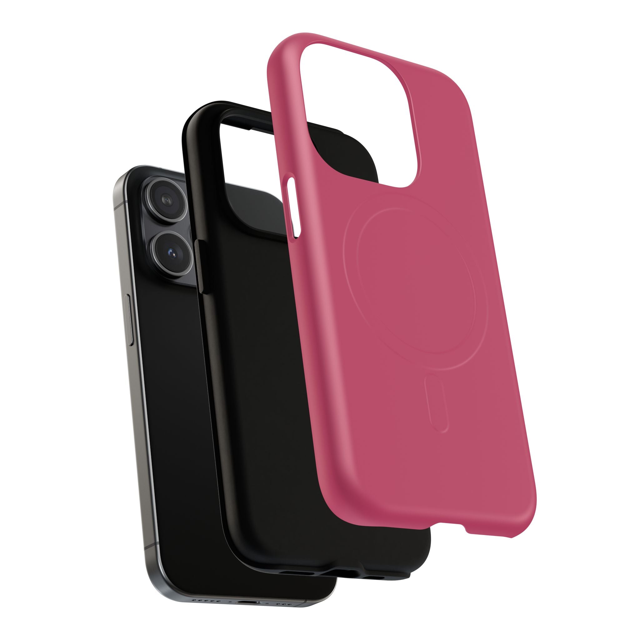 Raspberry MagSafe Protective Phone Case