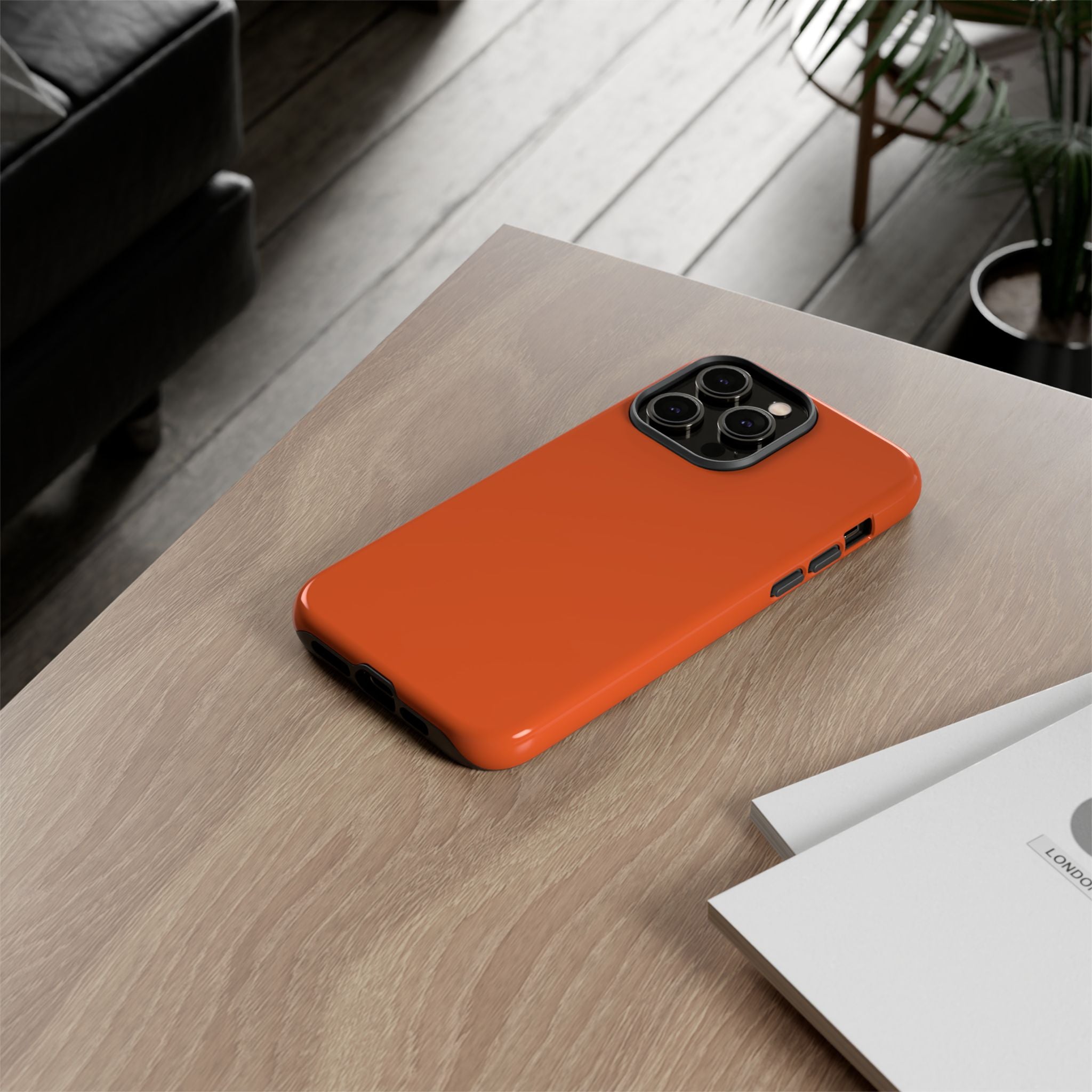 Orange Protective Phone Case